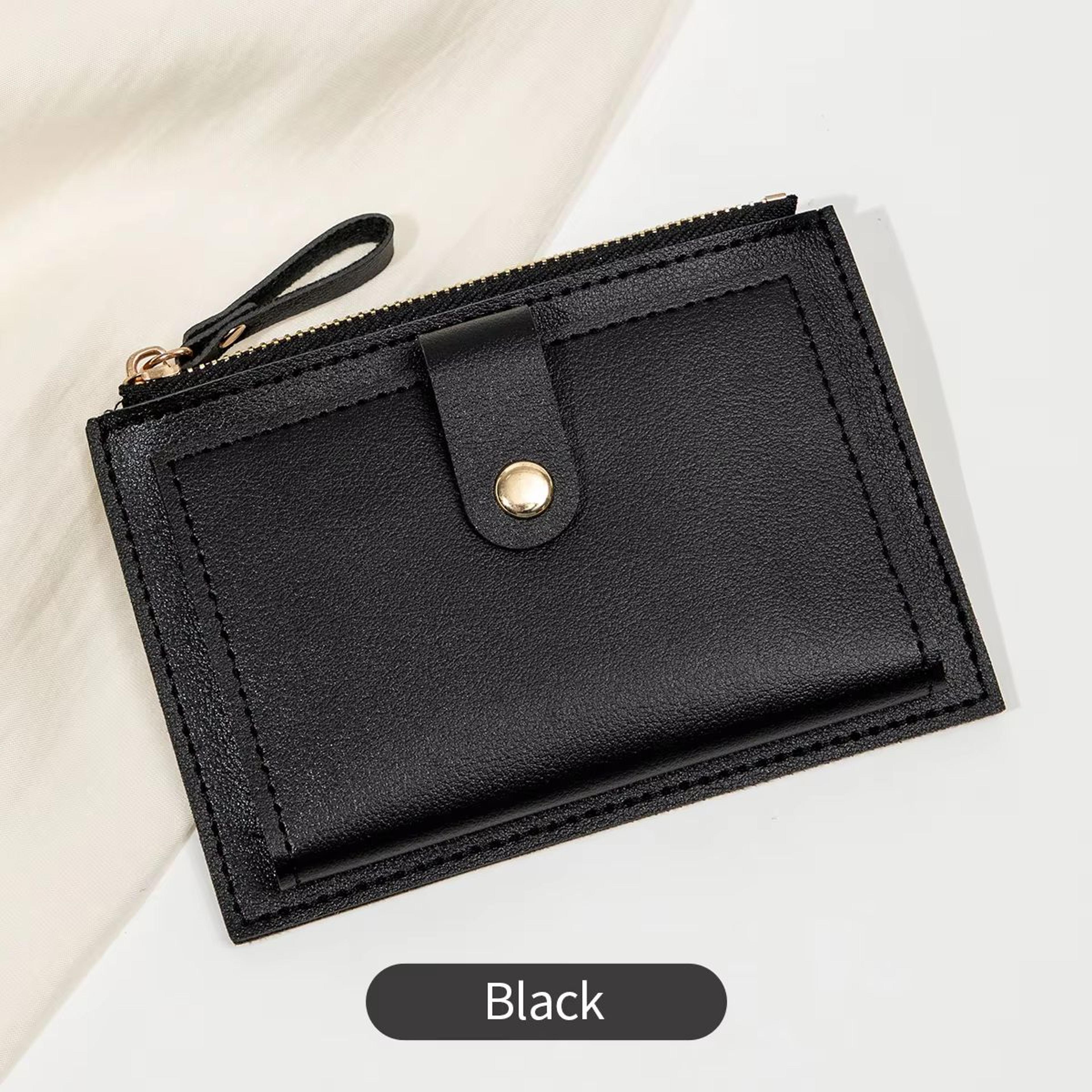 SlimStyle Minimalist Short Card Bag  UltraThin Mini PU Leather Wallet For Women 7