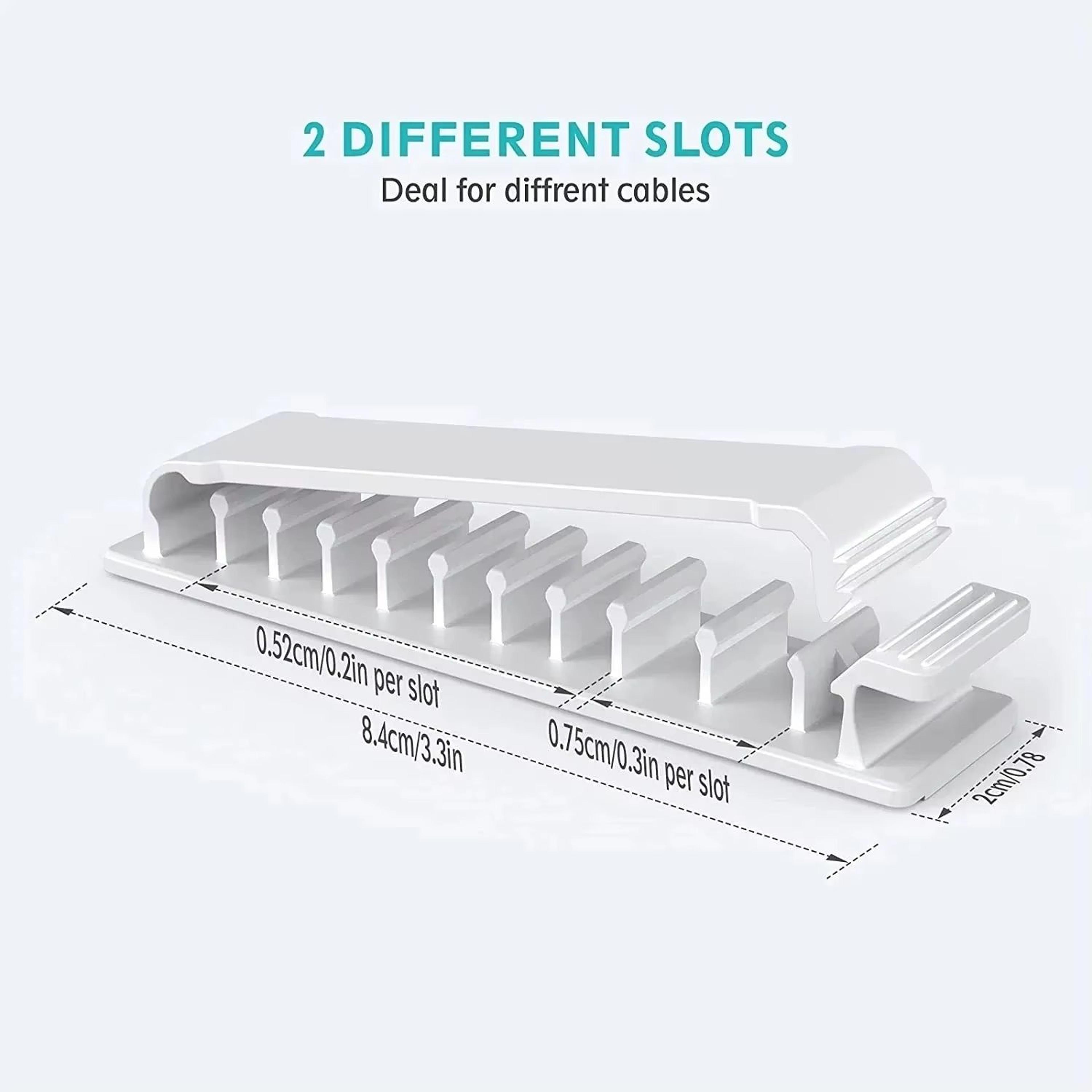 HandyGrip SelfAdhesive Cable Organizer Clips  Wire Tie  Clamp For Car Home  Office Cord Management 3