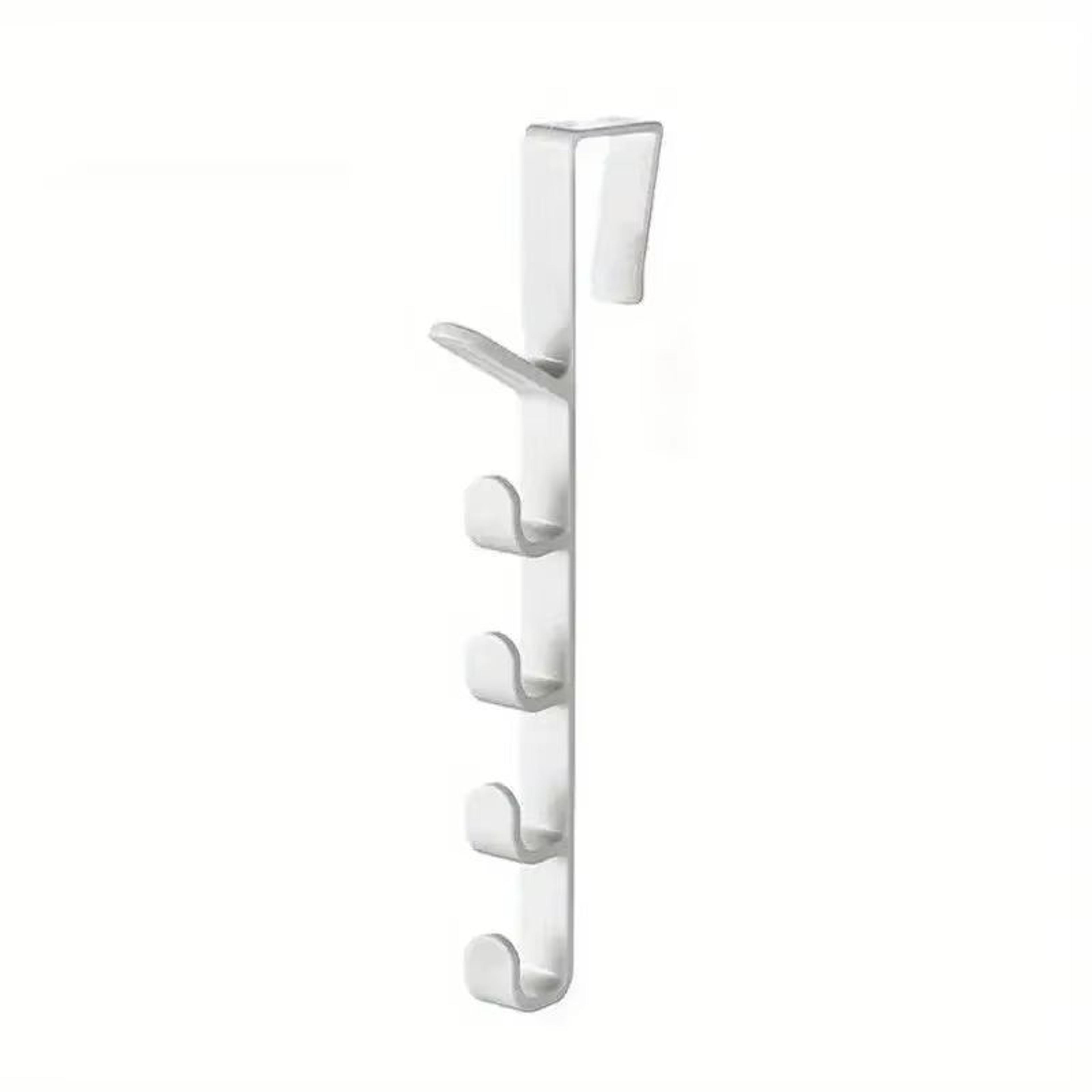 SpaceSaver OvertheDoor Clothes  Bag Hanger Rack  Plastic Home Storage Organizer For Bags Purse Rail 7