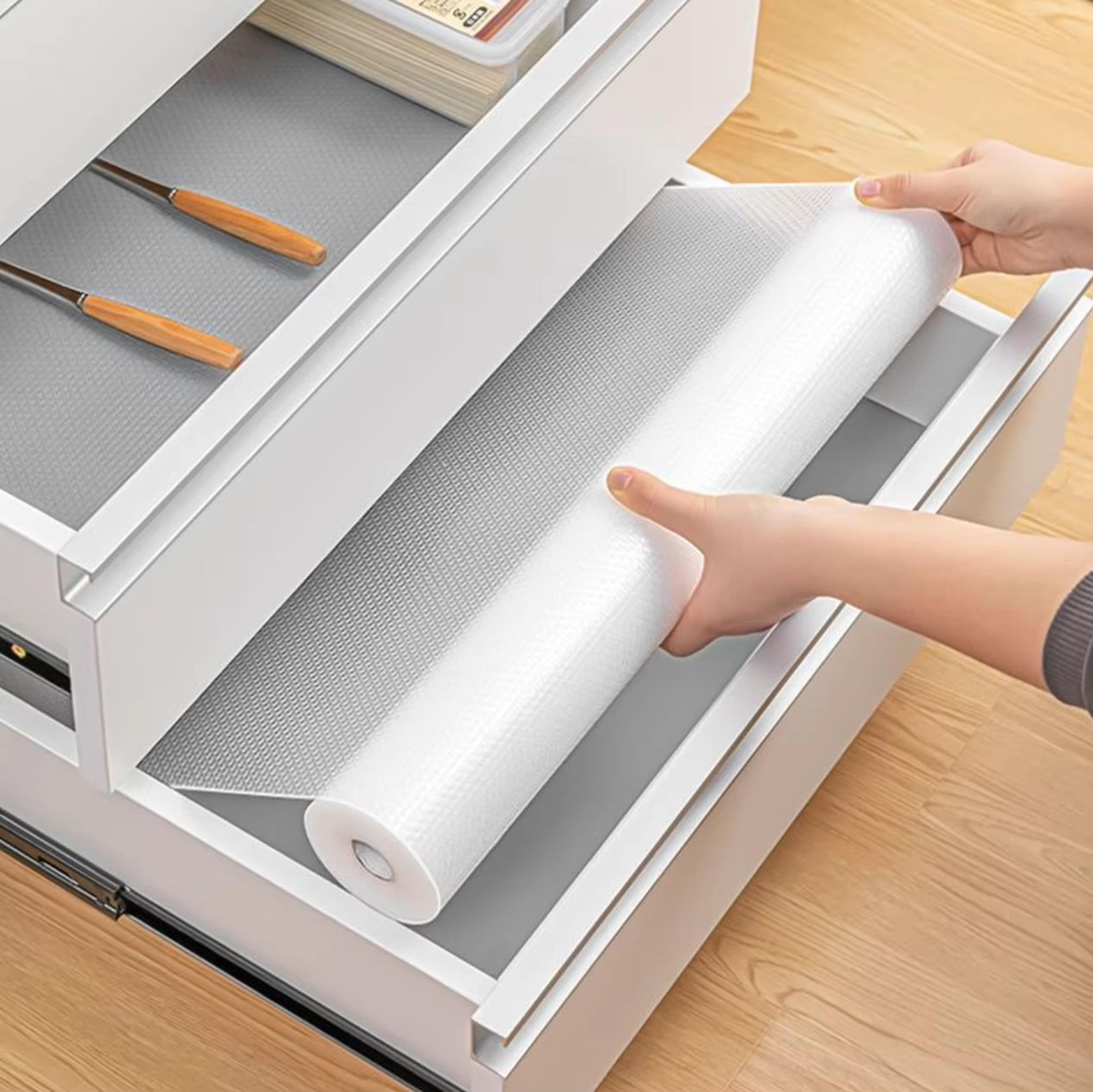 EVA Kitchen Cabinet Liners  Waterproof OilProof NonAdhesive Fridge  Drawer Mat  Thickened NonSlip C 0