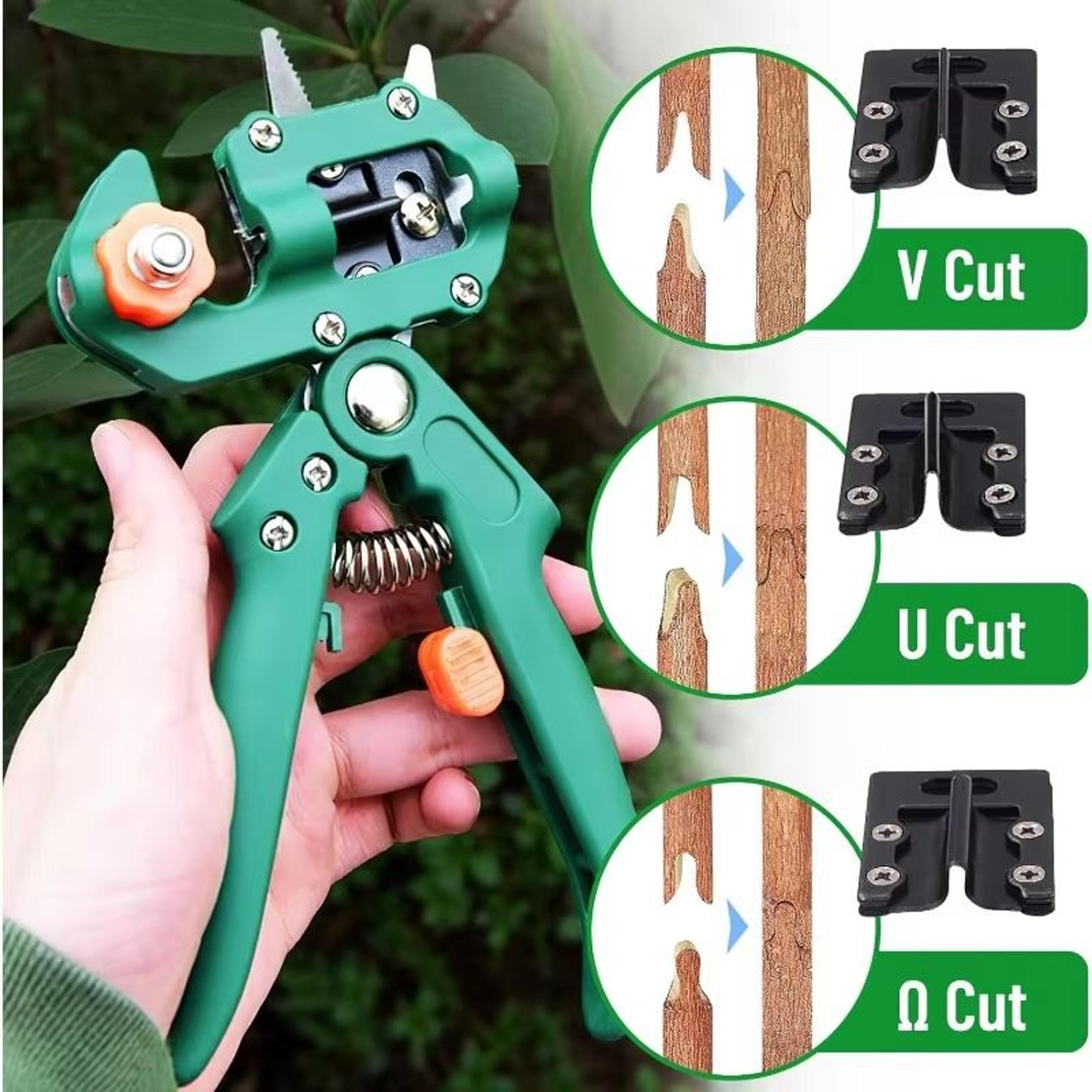 Premium Garden Bush Pruning Tool Kit  Includes Ergonomic Pruner Spare Blades  Decorative Film 3