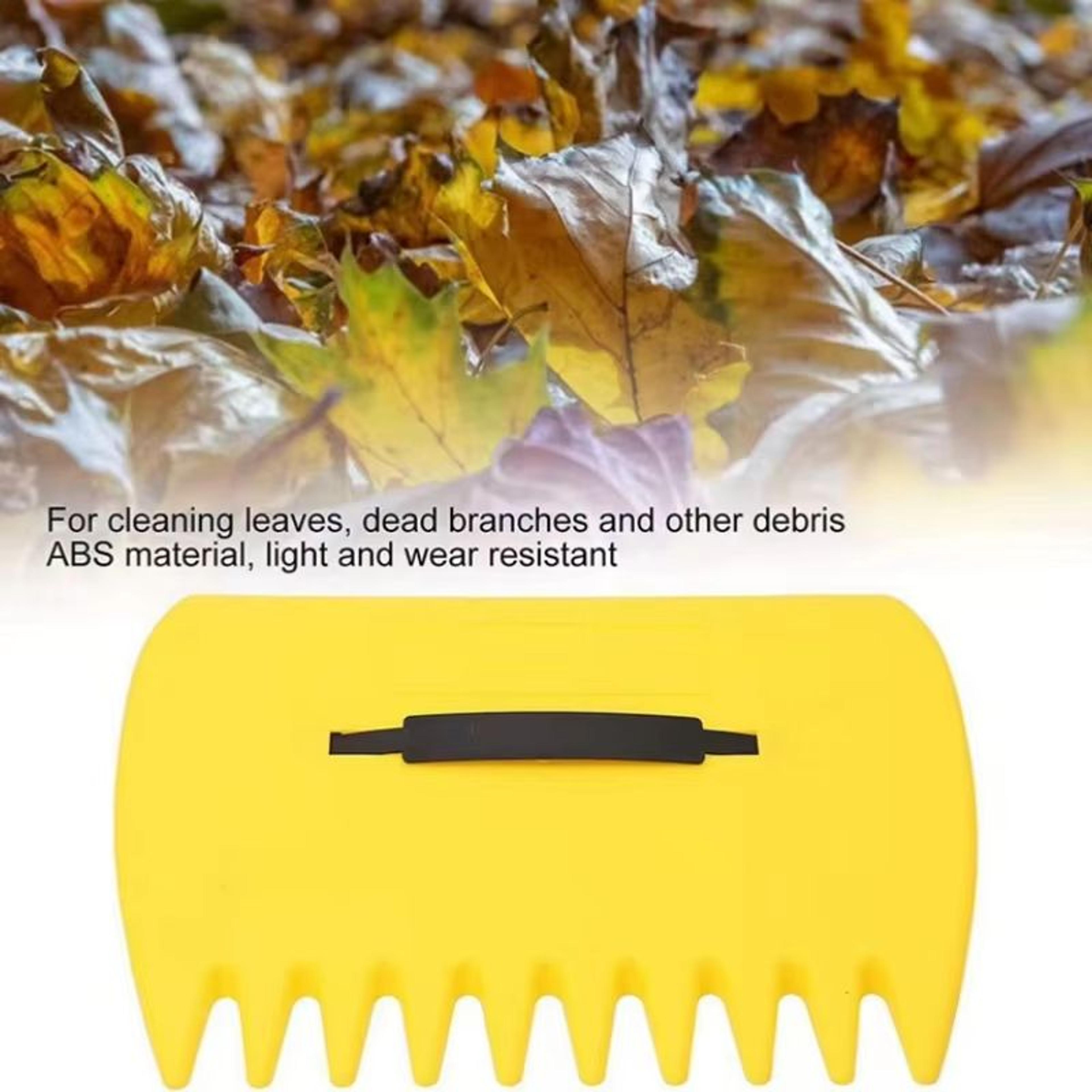 LeafSweep Outdoor Plastic Garden Rake  Durable Tool For Collecting Fallen Leaves  Yard Debris 4
