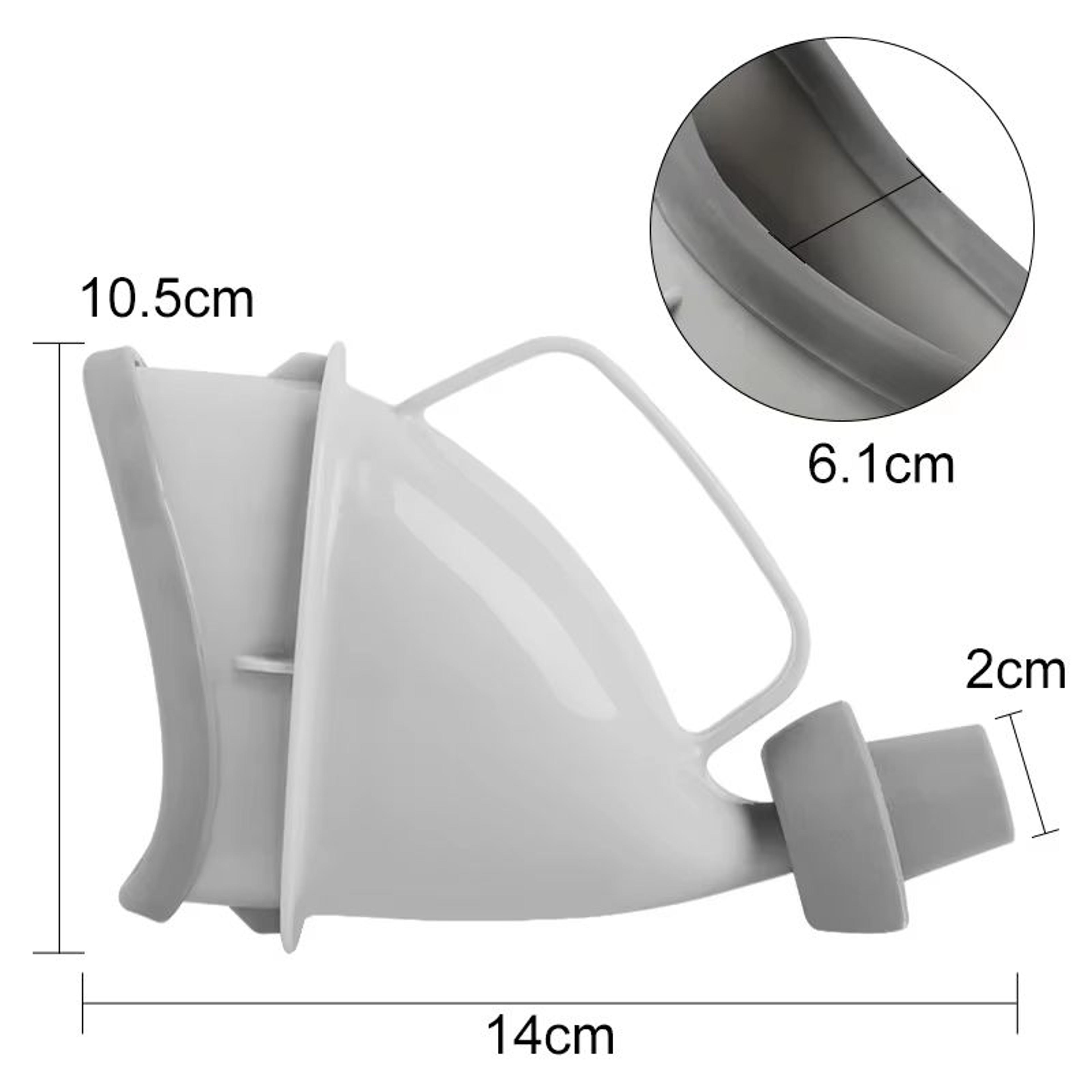 Portable Unisex Travel Urinal Aid  Car  Outdoor Emergency Toilet Funnel 6