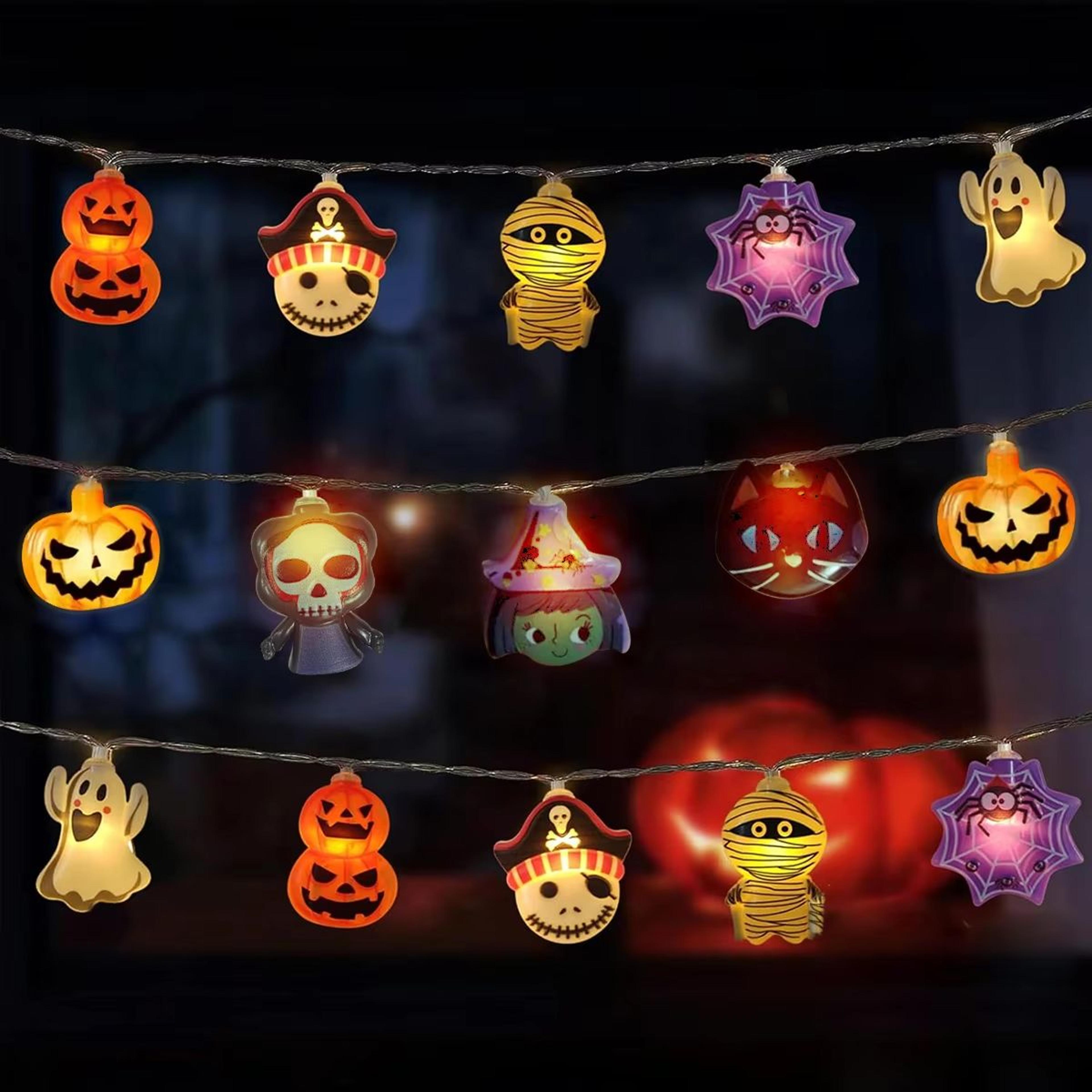 Halloween LED Fairy Tale Lights Battery Operated 10 20 30 LED String Lights For Home Party Indoor D 2