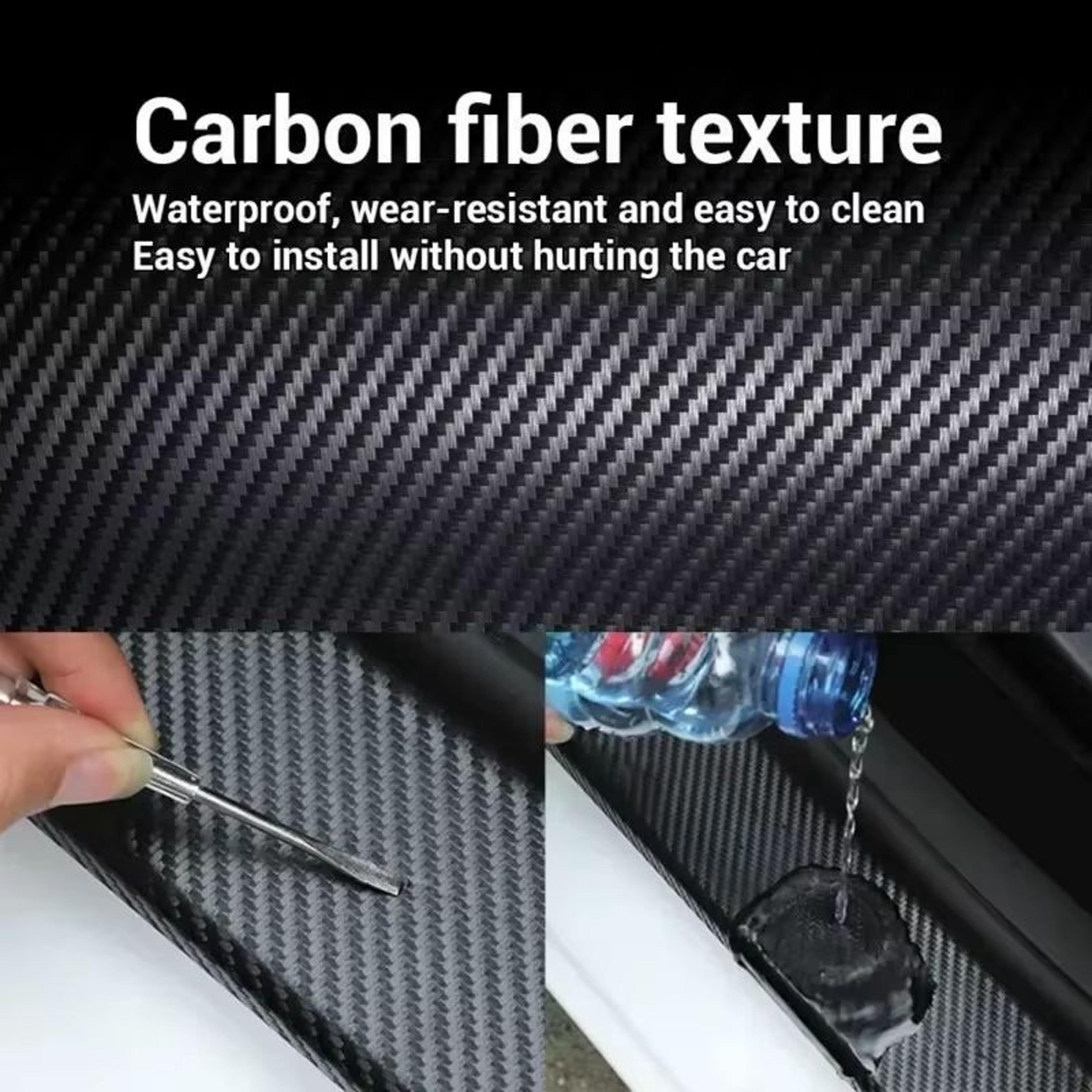 CarbonFiber Pattern Waterproof Cloth Tape  Decorative Automotive  DIY Adhesive Strip 2