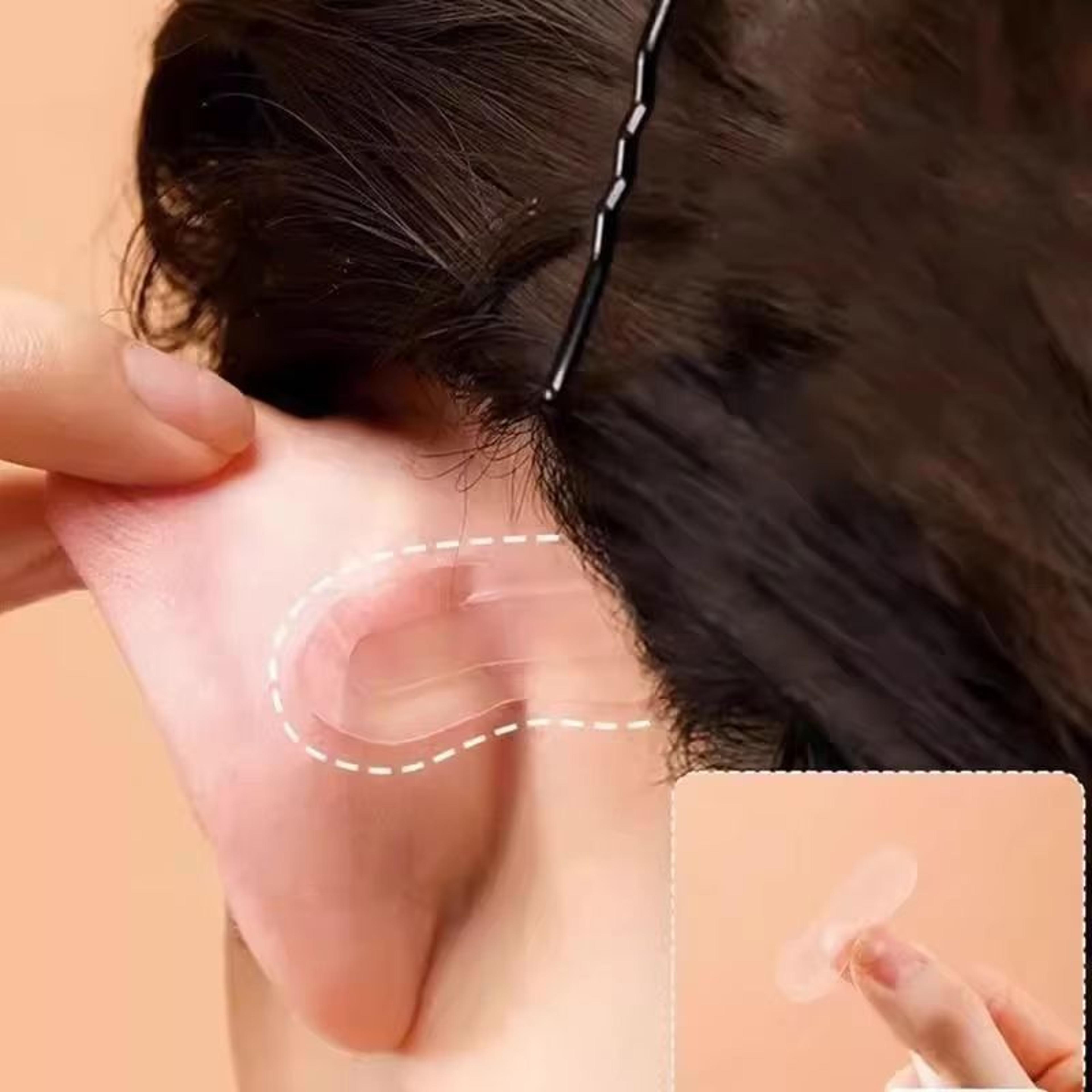 Invisible Earlobe Support Patches  Clear Silicone Earring Back Tape 24  144 Pcs 4