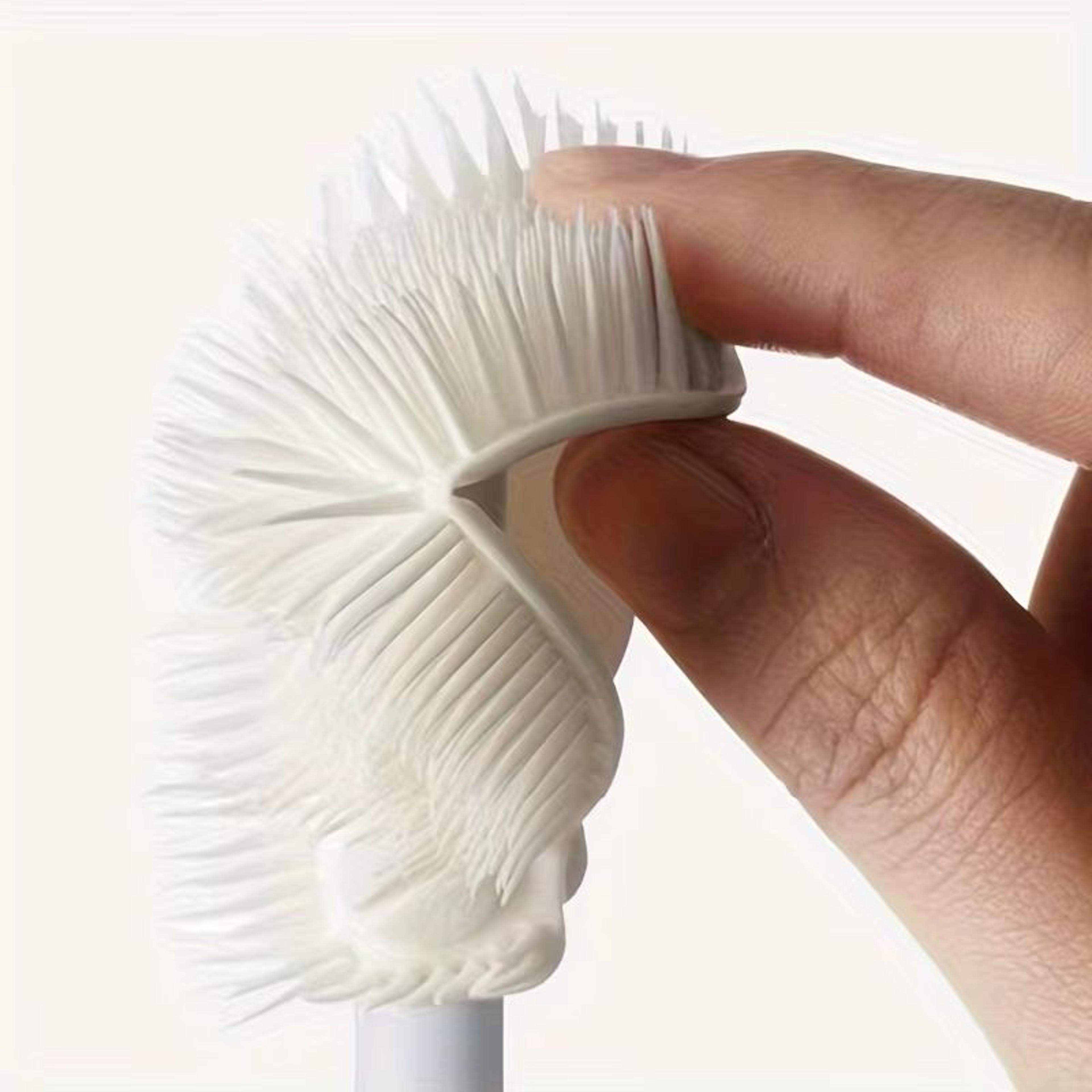 Foldable 360 Silicone Cleaning Brush With Long Handle  Reusable Bottle  Cup Scrubber 3