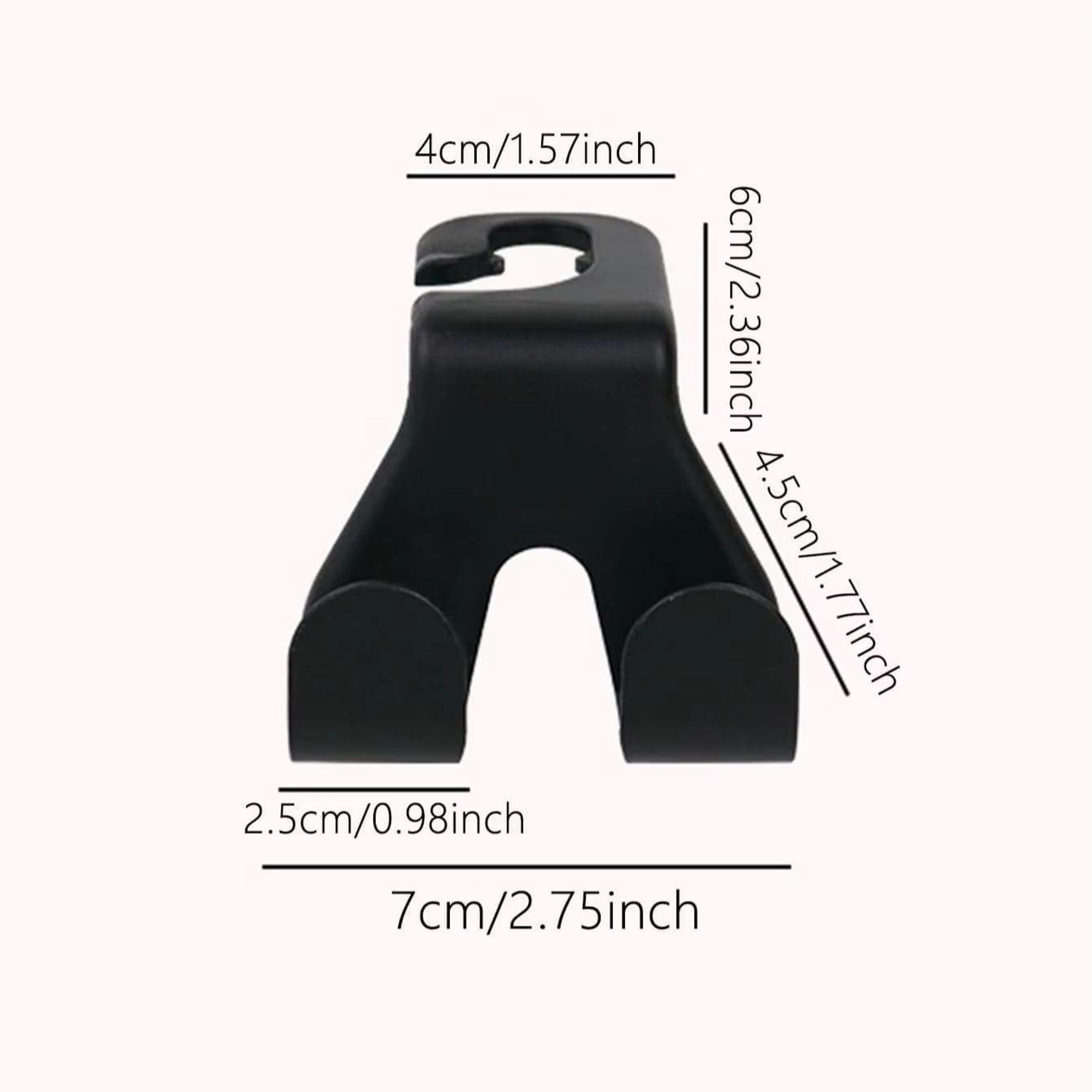 Concealed Multifunctional Headrest Hook  Phone Holder  Universal Car Seat Back Mount 3