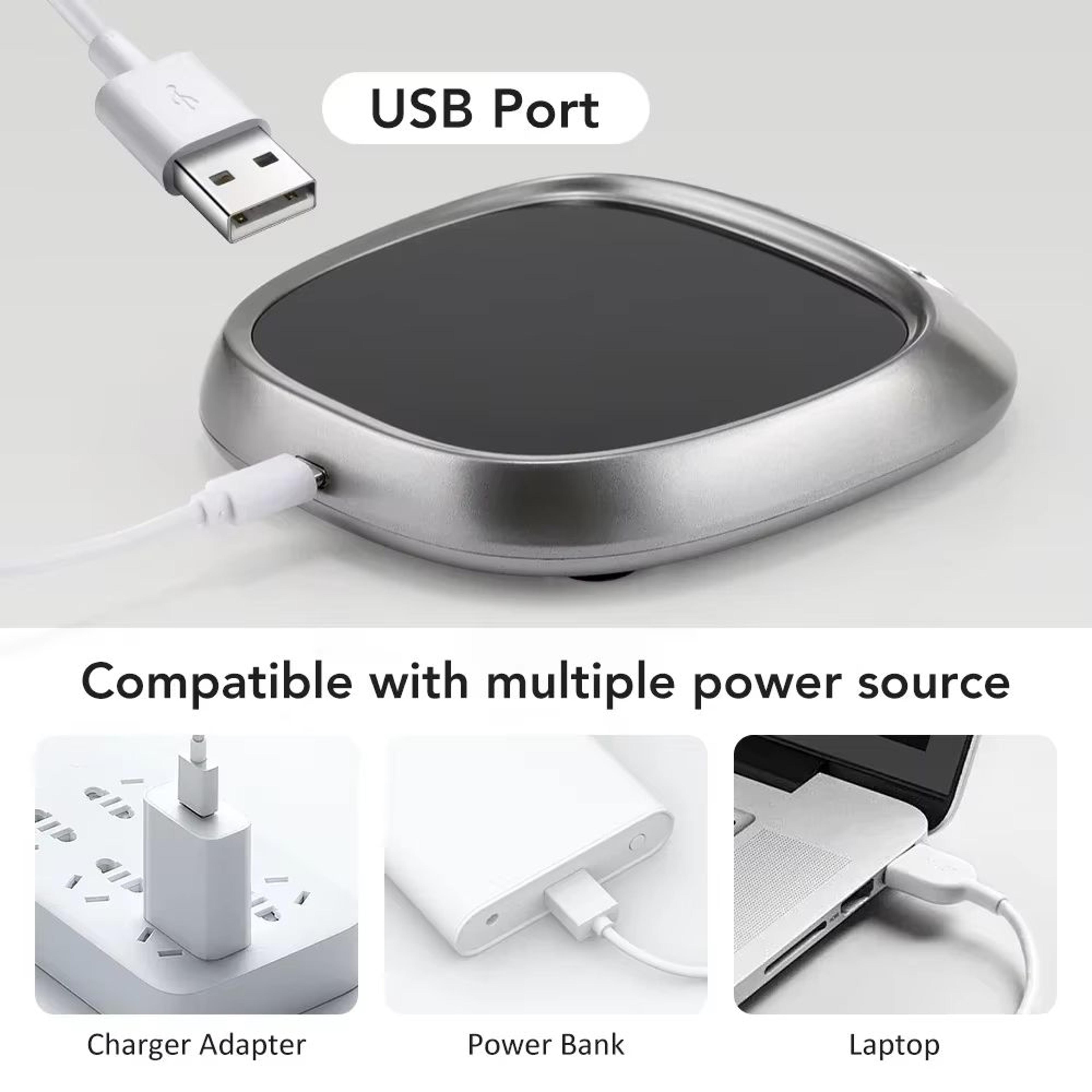 HotSip USB Electric Cup Warmer  Heating Coaster For Coffee Tea  Milk 4