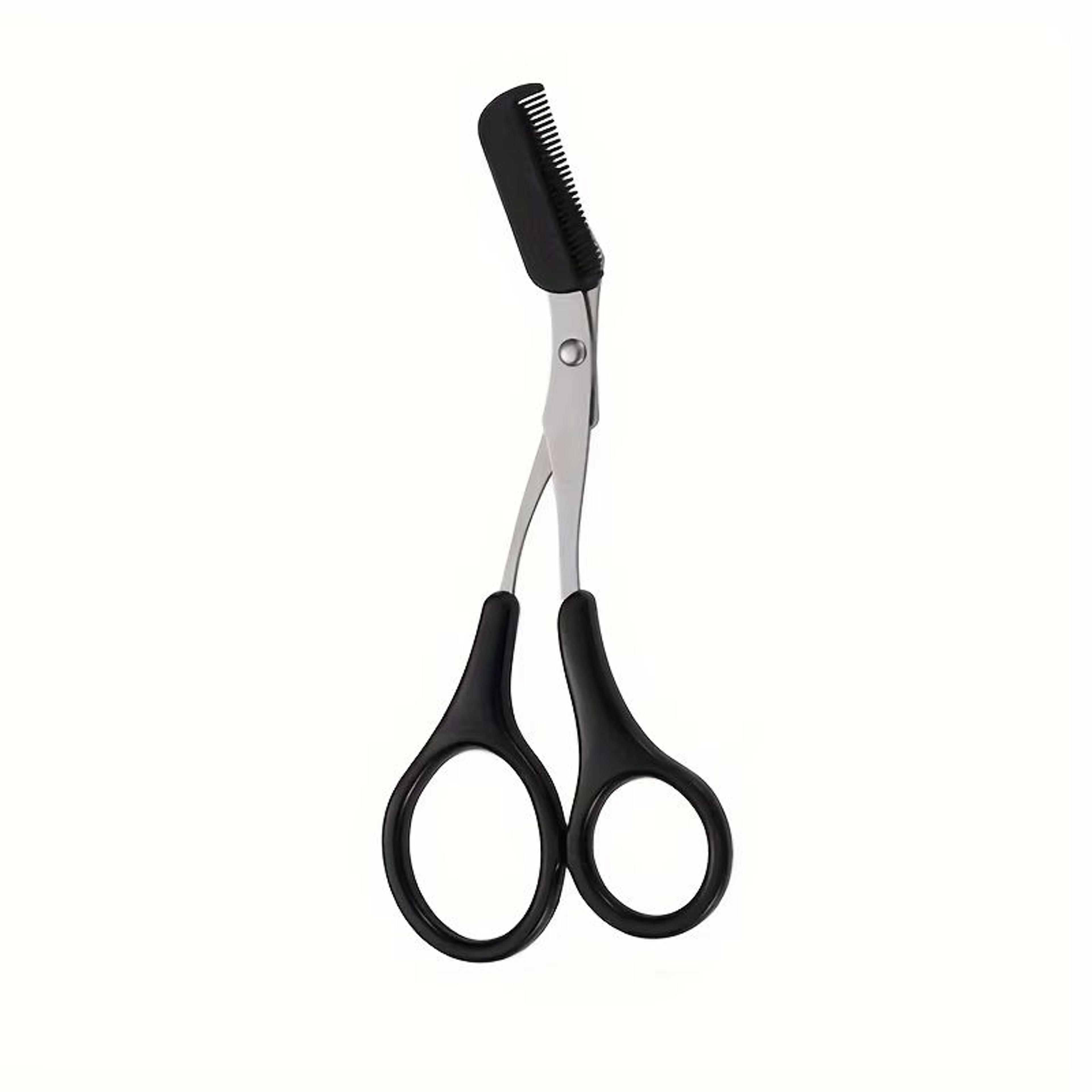 ProGroom Stainless Steel Eyebrow Trimmer Set  Comb Scissors Tweezers Kit For Women 8