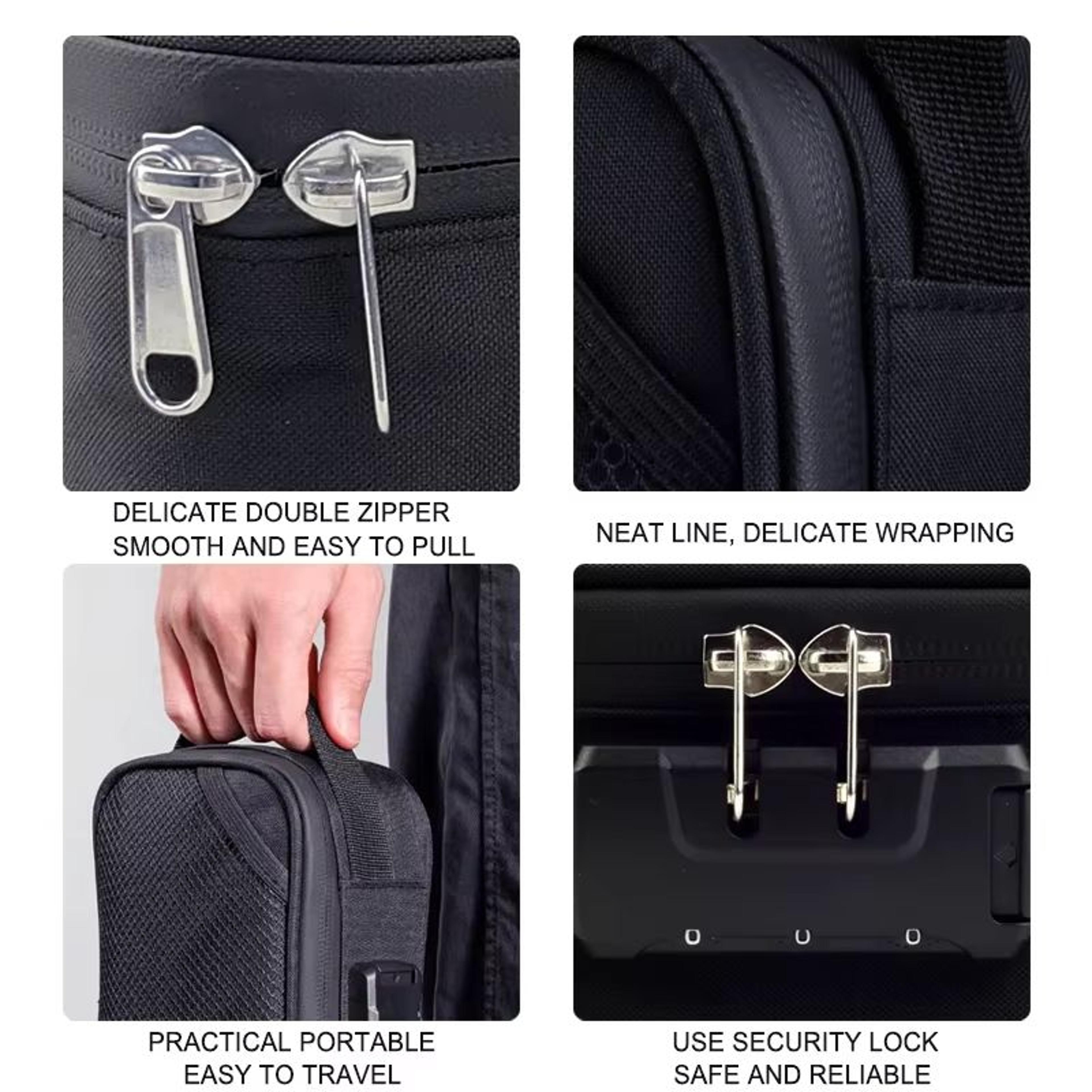 SecureLock Large Capacity Tobacco Pouch With Lock And Activated Carbon Deodorant 1