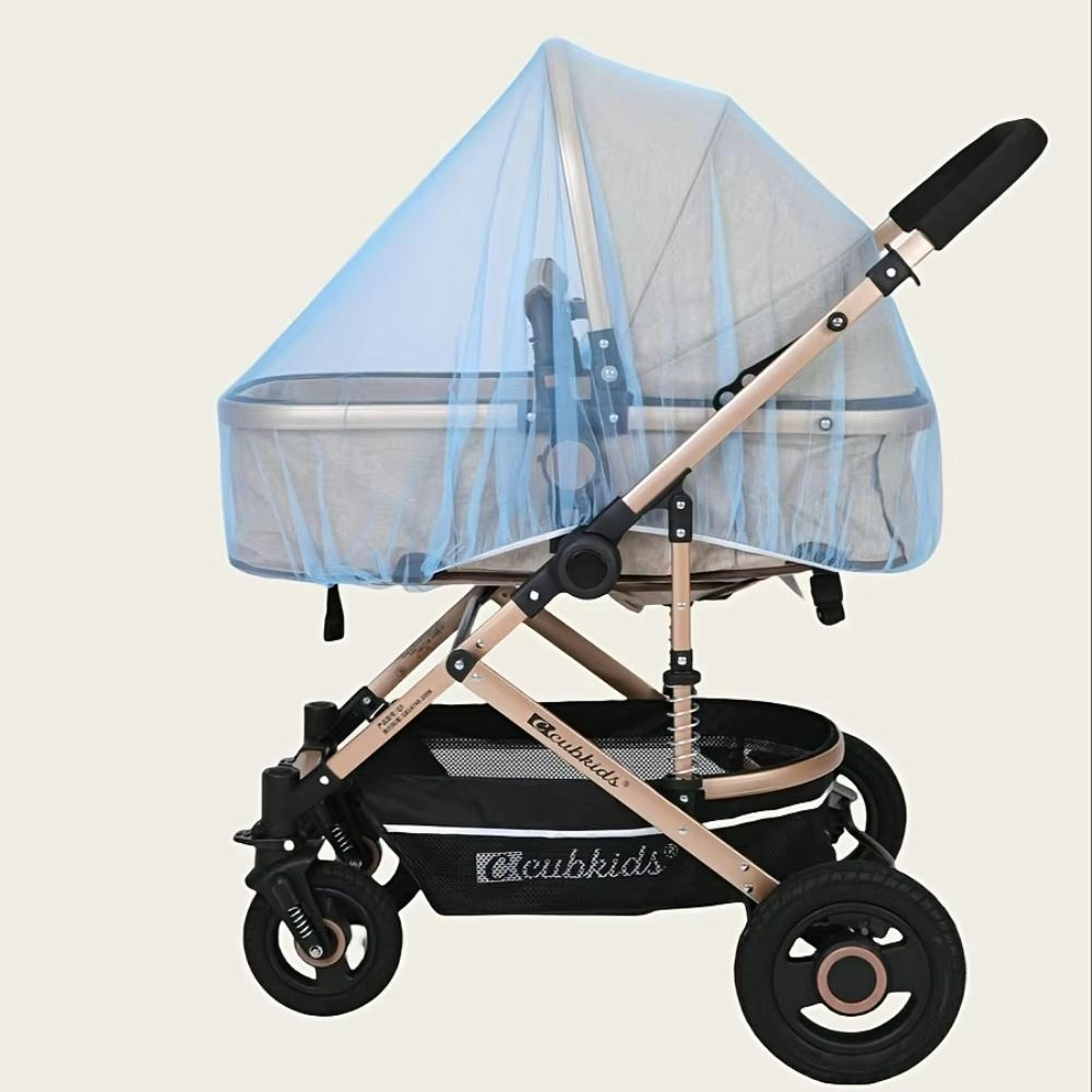 Full Coverage Stroller Mosquito Net With Dense Mesh Protection 7