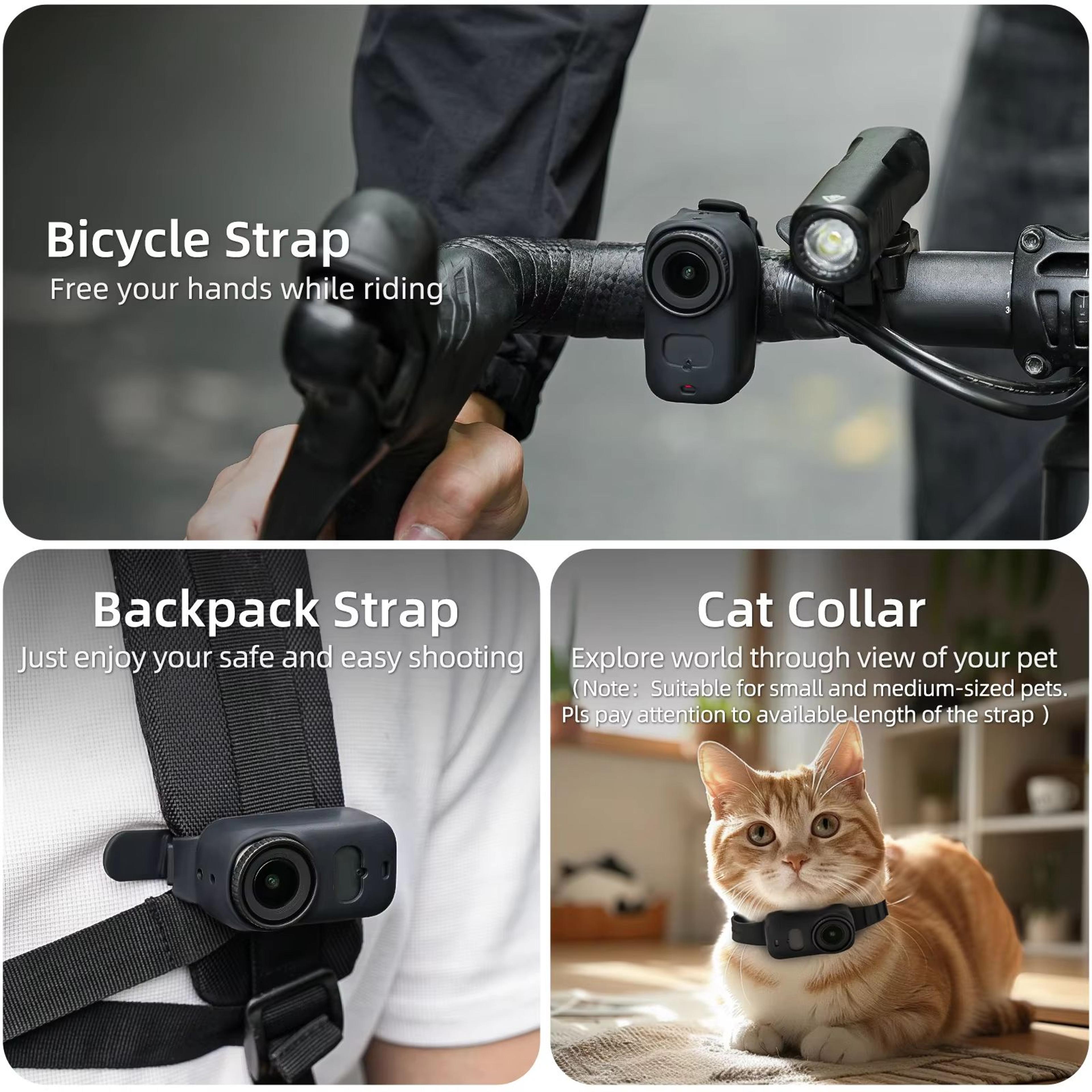 Silicone Wrist Band Mount For DJI Osmo Nano Sports Camera 3
