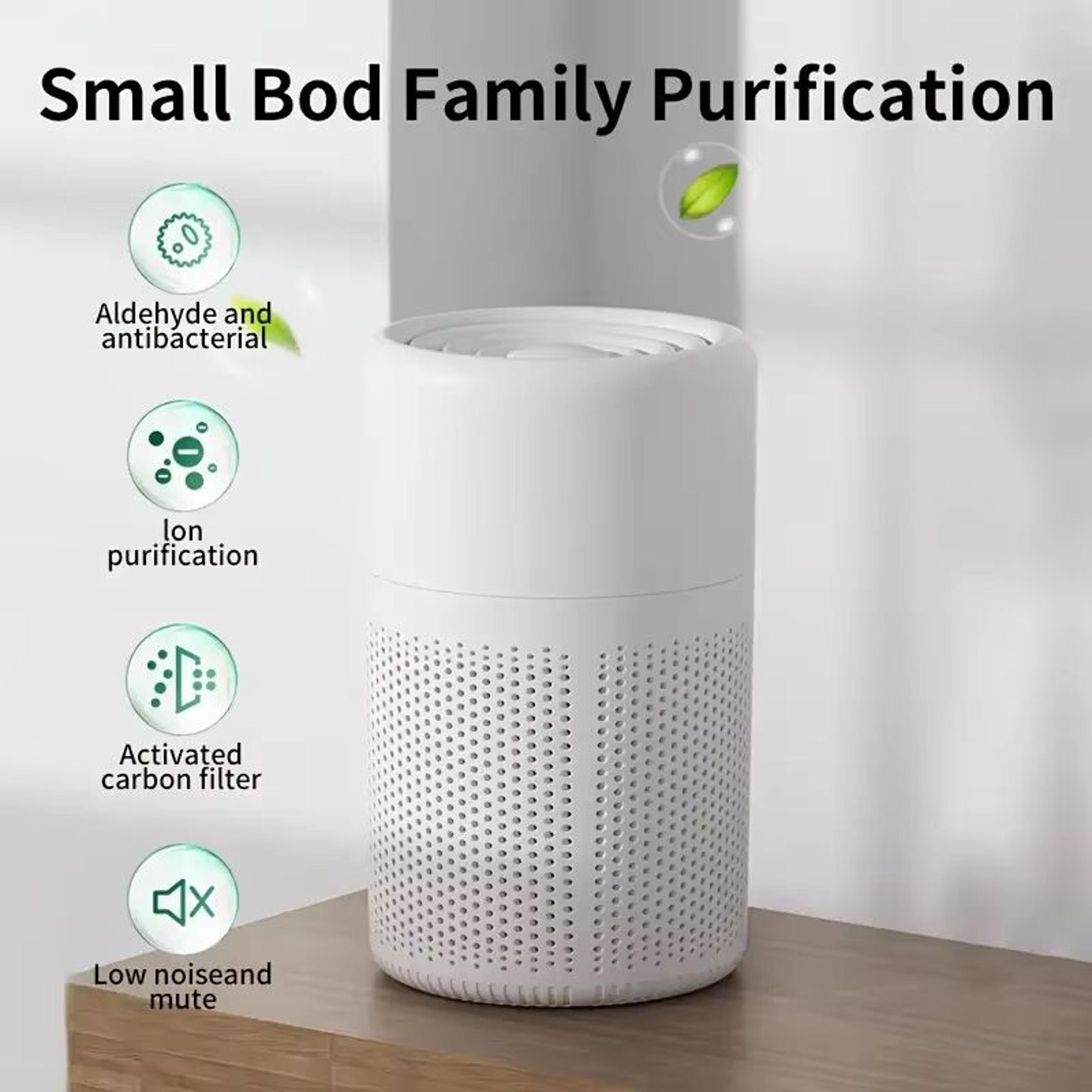 HEPA Air Purifier For Home With Scented Sponge 4