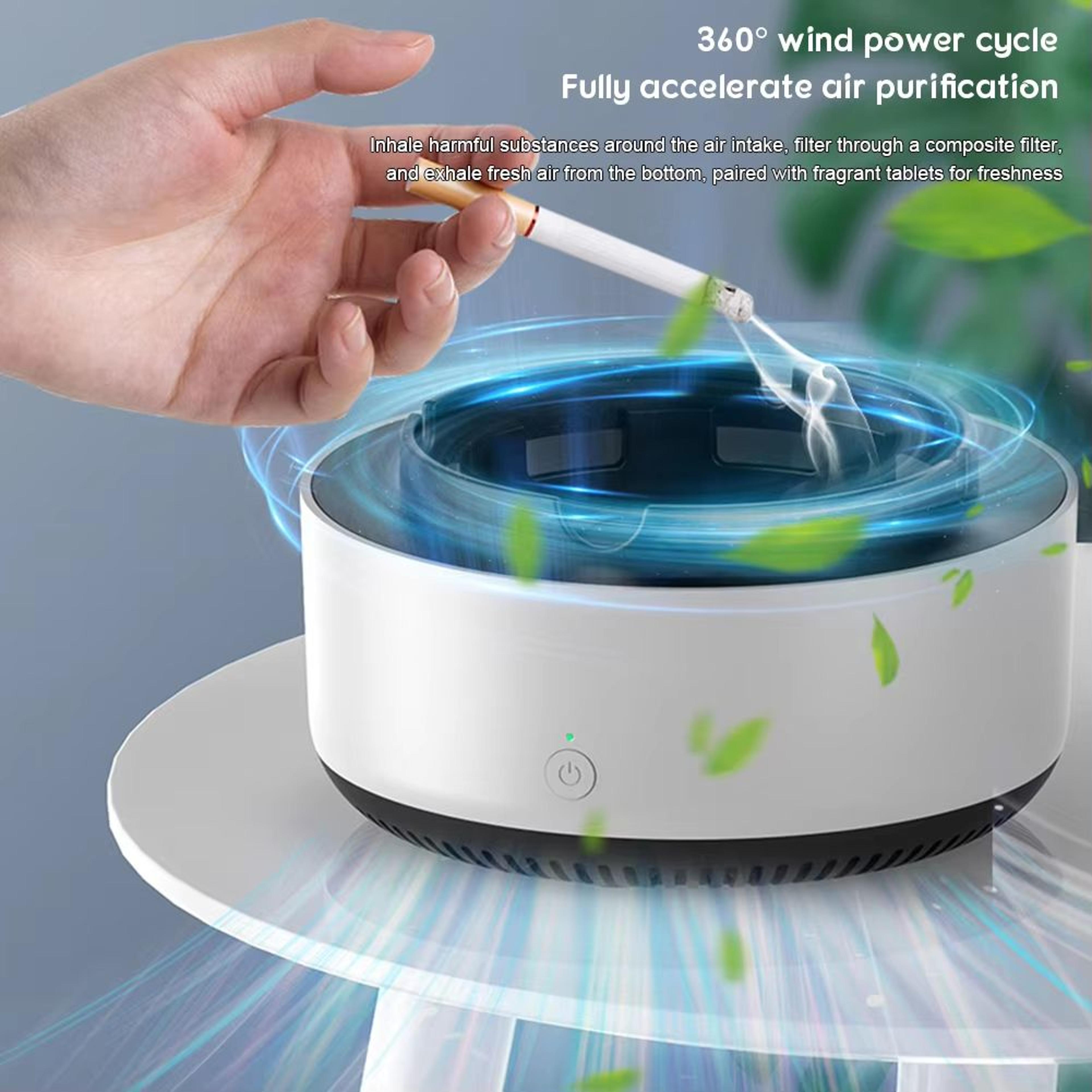 Smart Ashtray Air Purifier For Smoke And Odor Removal 1