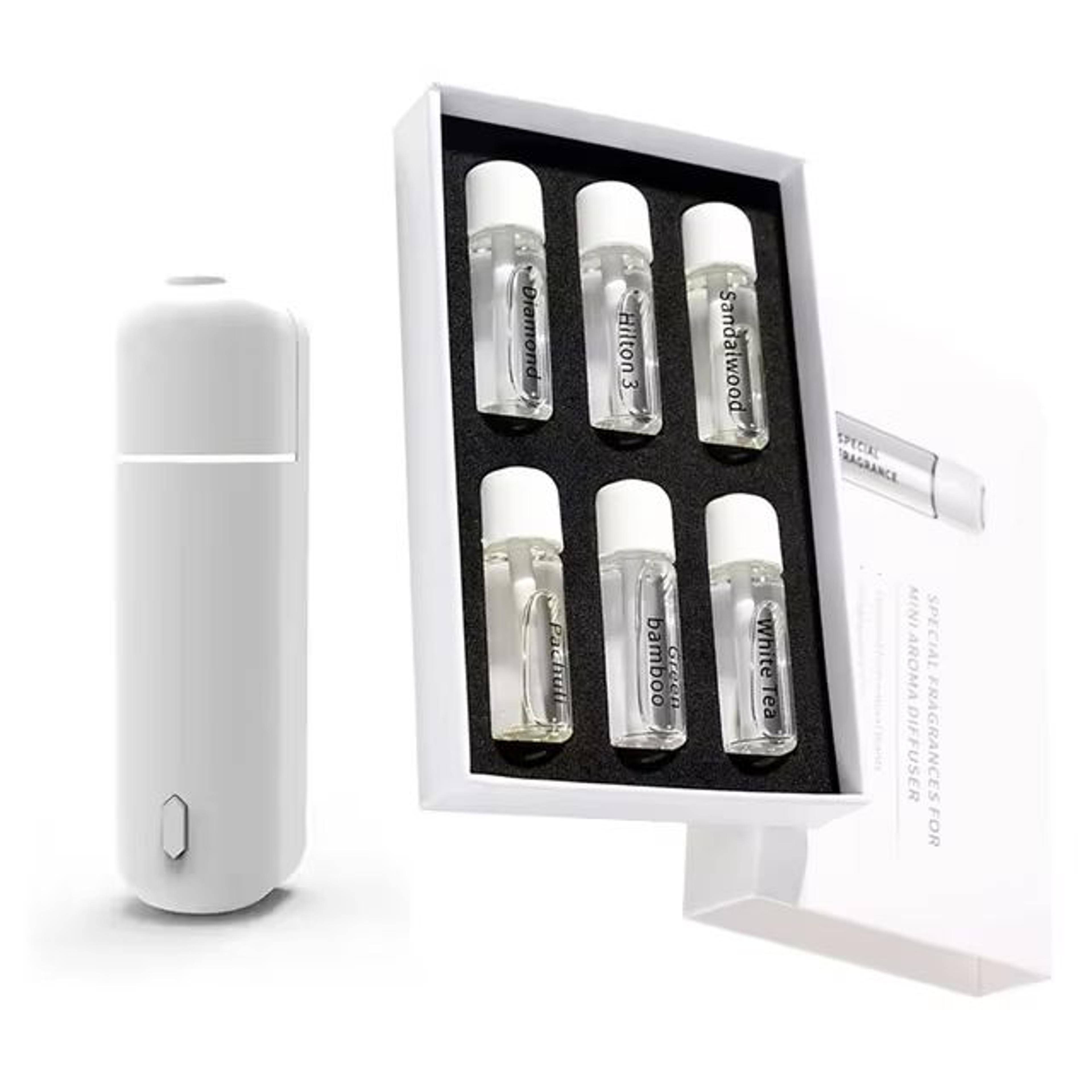 Car Air Freshener Electric Essential Oil Aroma Diffuser 6