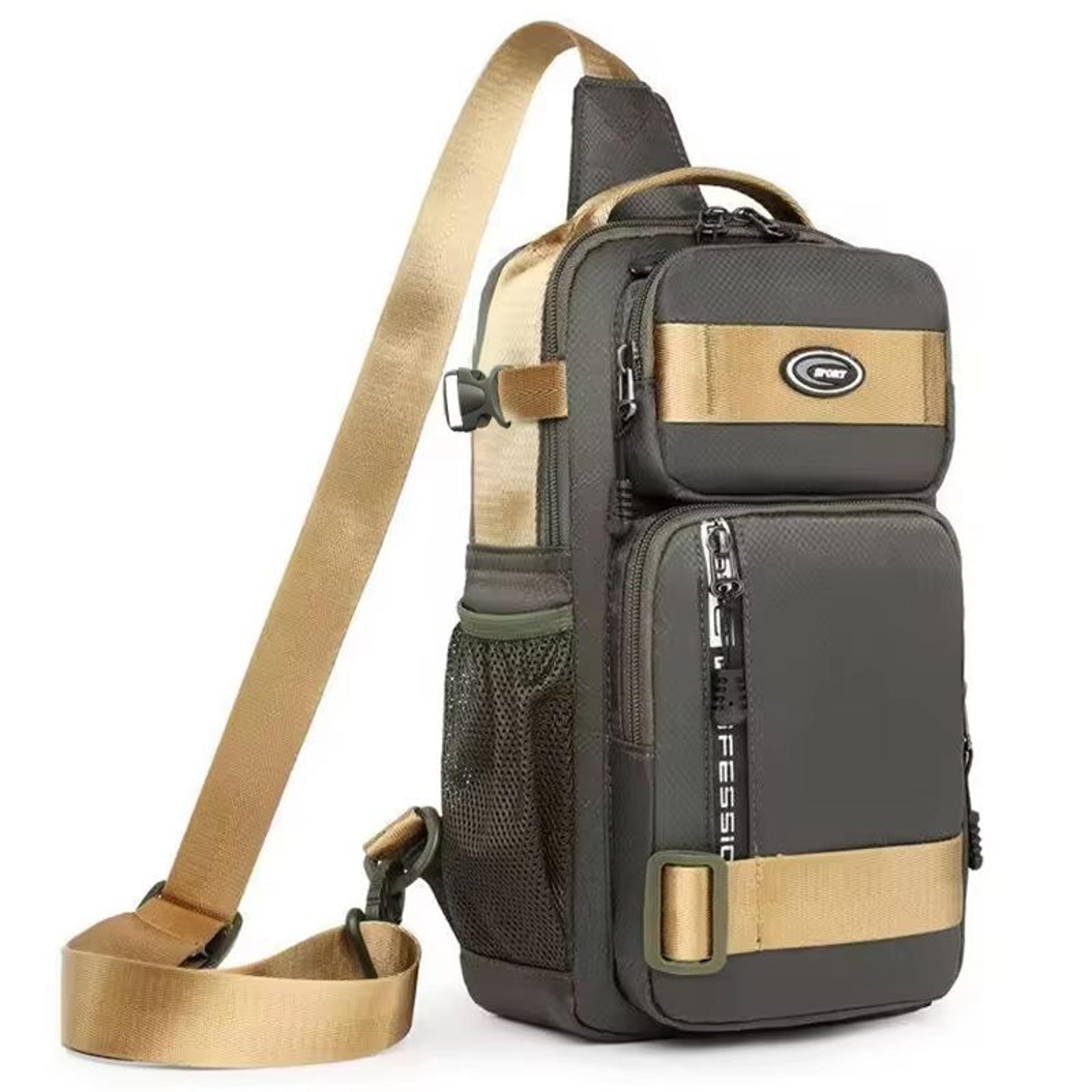 Riding Backpack For Men Lightweight Mens Chest Bag Casual Single Shoulder Crossbody Bag With Large  9