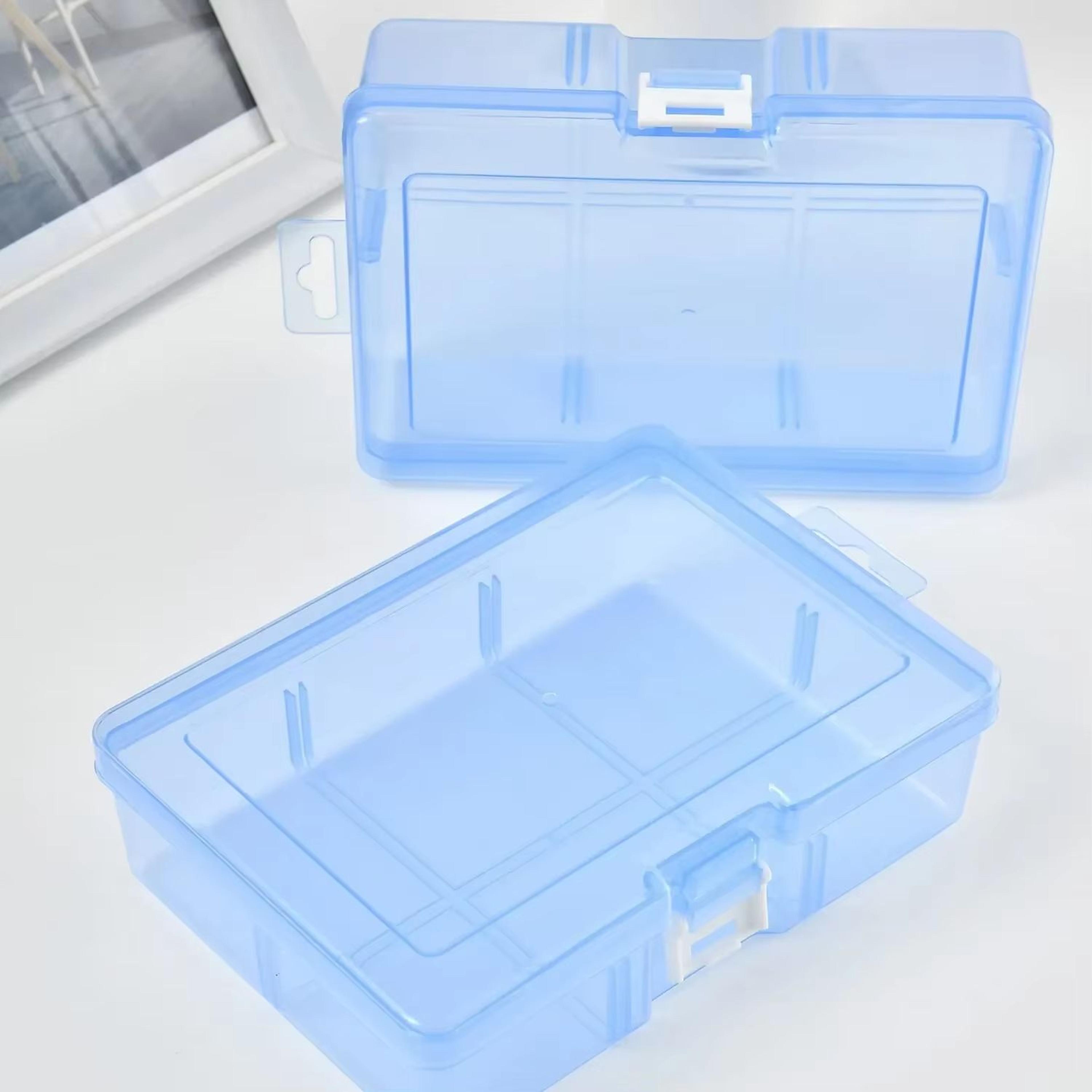 Transparent Plastic Storage Box For Jewelry Hardware Accessories Small Items DIY Crafts And Cosmeti 7