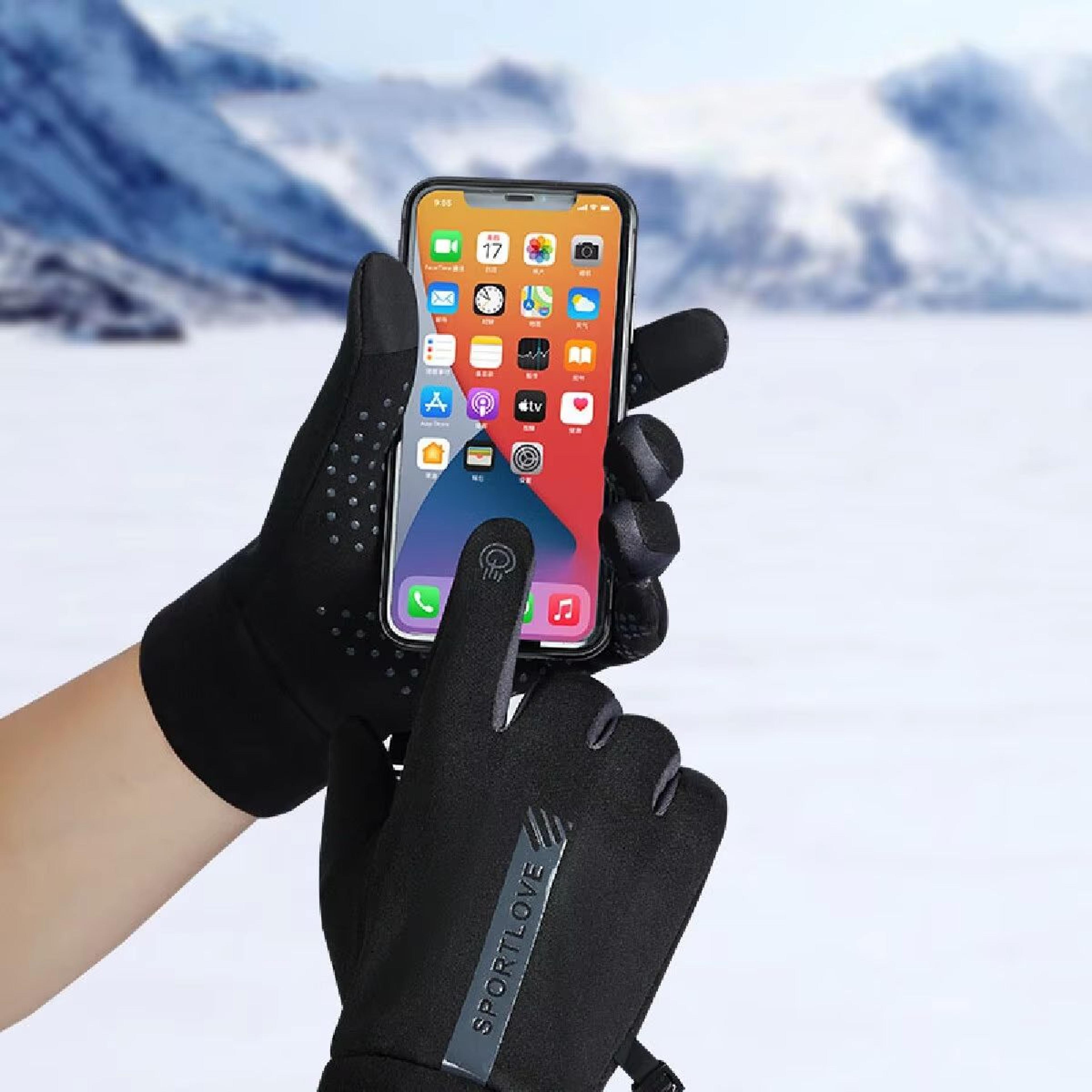 CozyShield Womens Winter Cycling Gloves With Thermal Fleece  Waterproof Protection 4