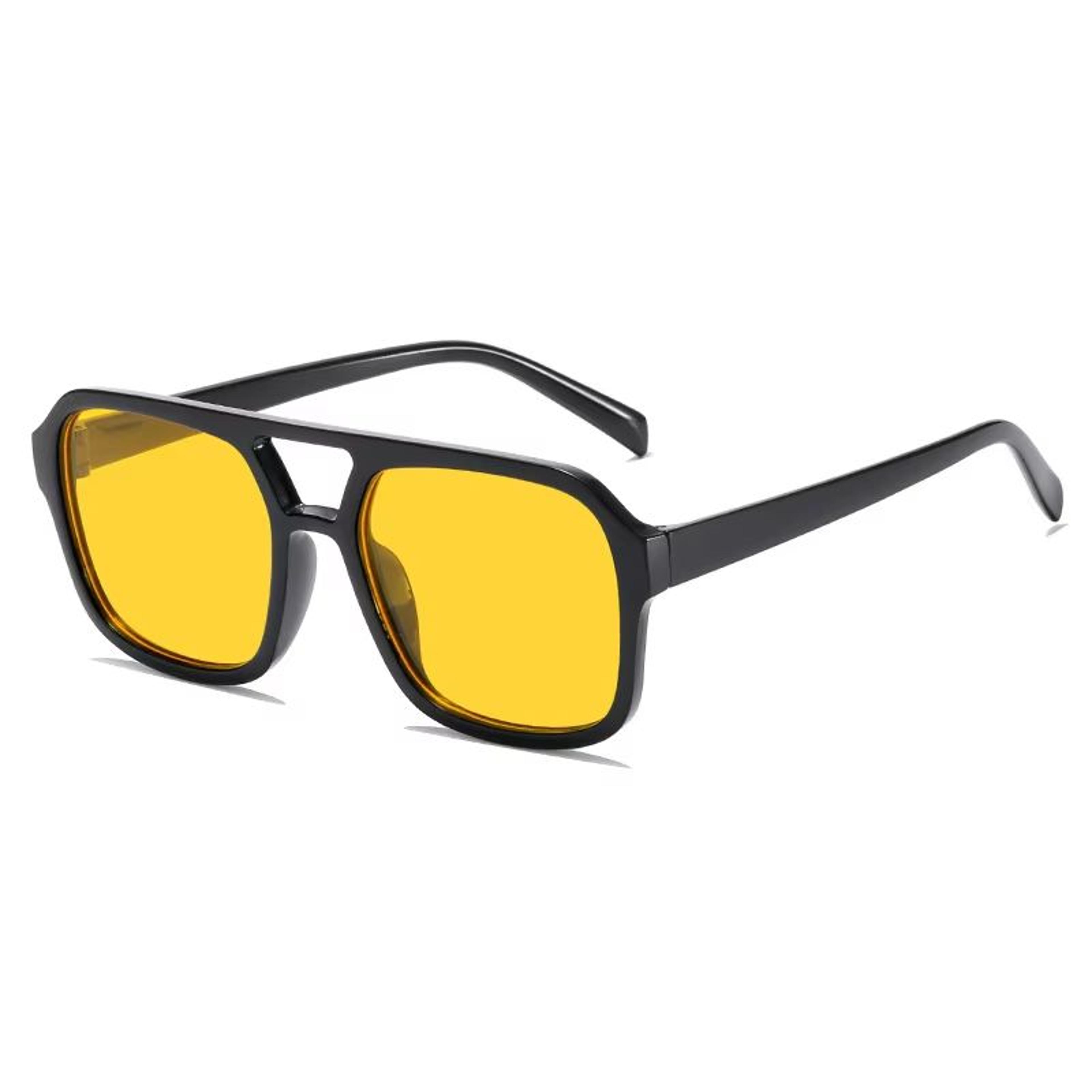 RetroFrame Round Square Sunglasses For Women  Men  Vintage PC Frame AntiGlare Shades 10