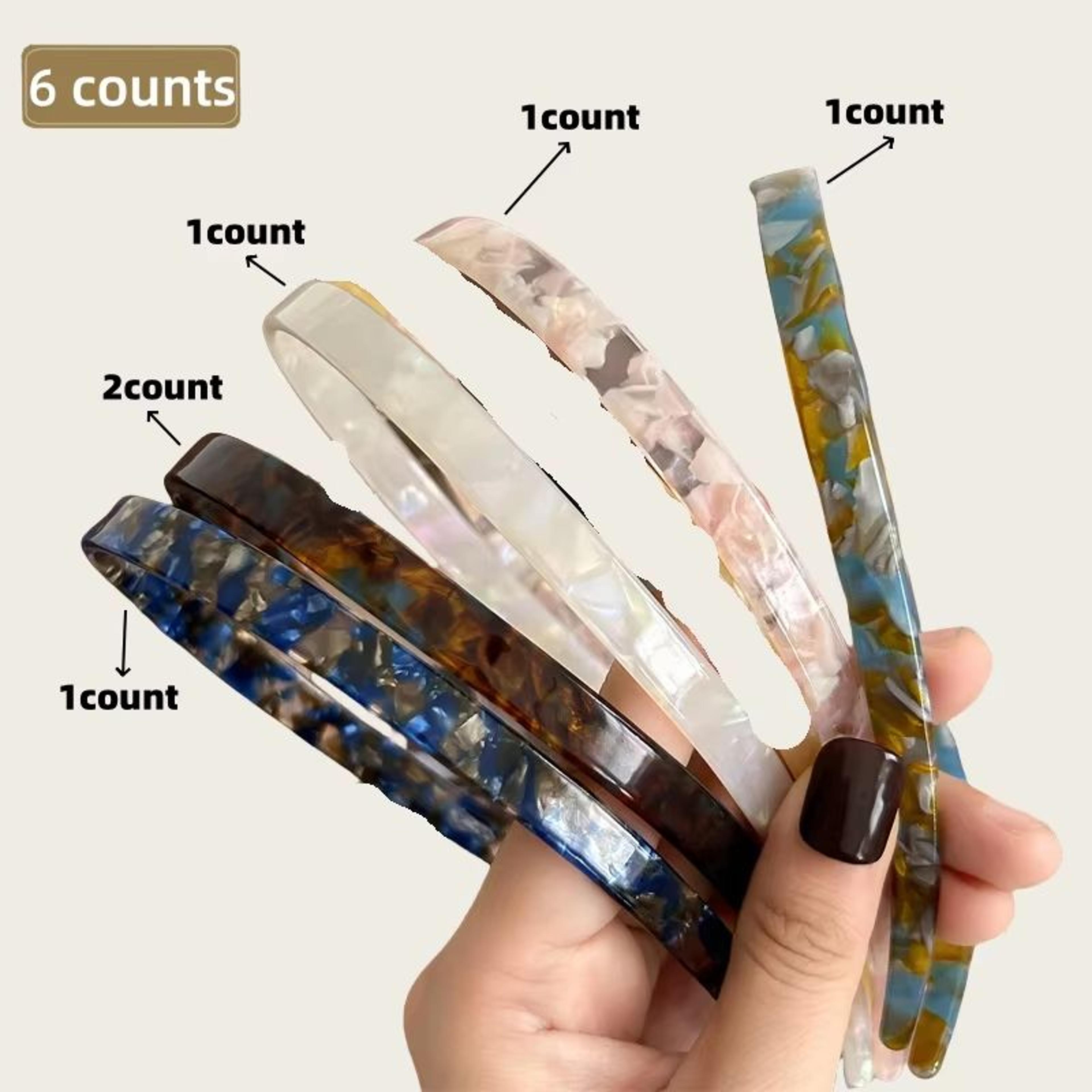 Elegance Ease Non Clamping Headband Acetate Hairband For Women And Girls 8