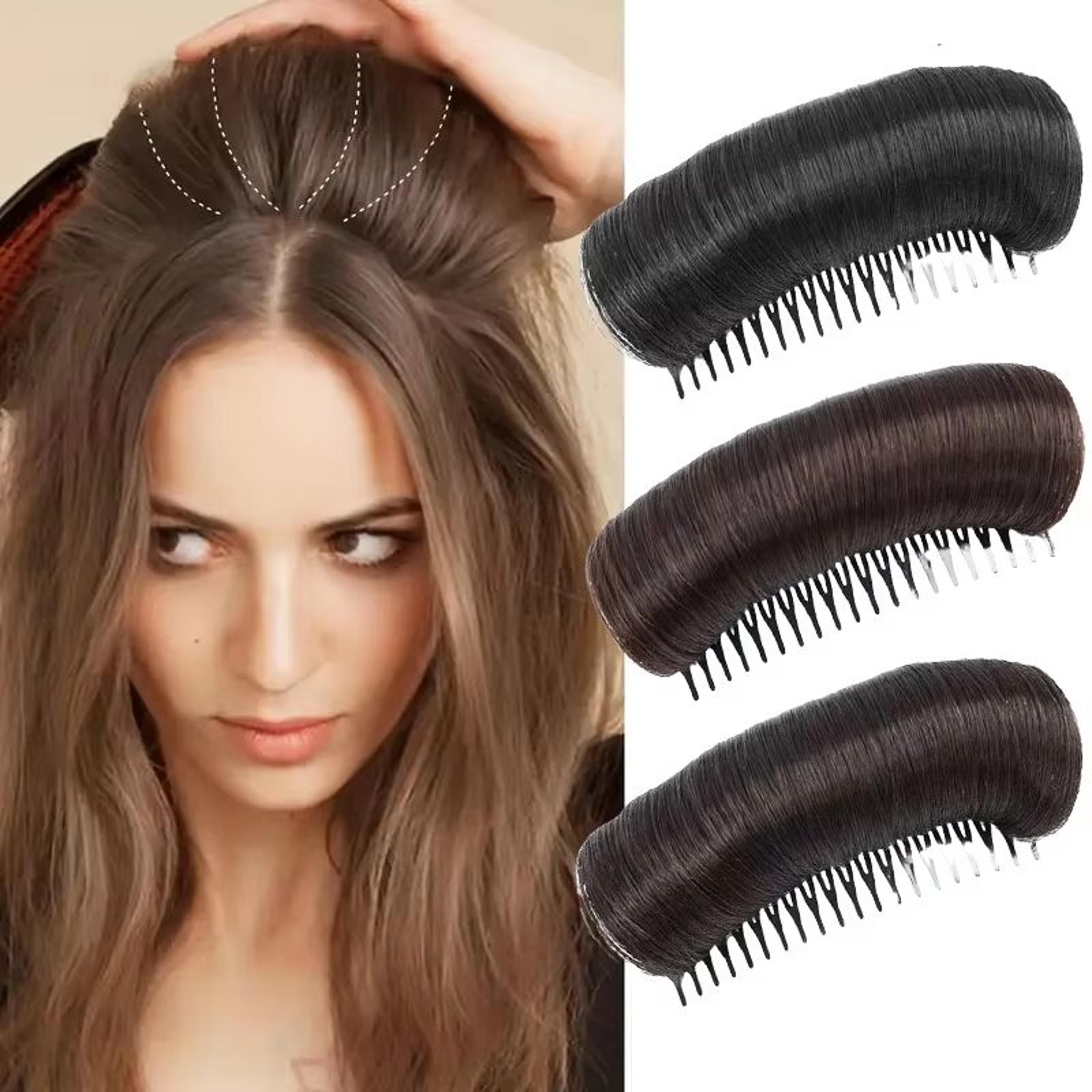 RootFluff Volumizing Hair Pad Insert  Invisible Hair Cushion  Comb Style Booster For Women 0