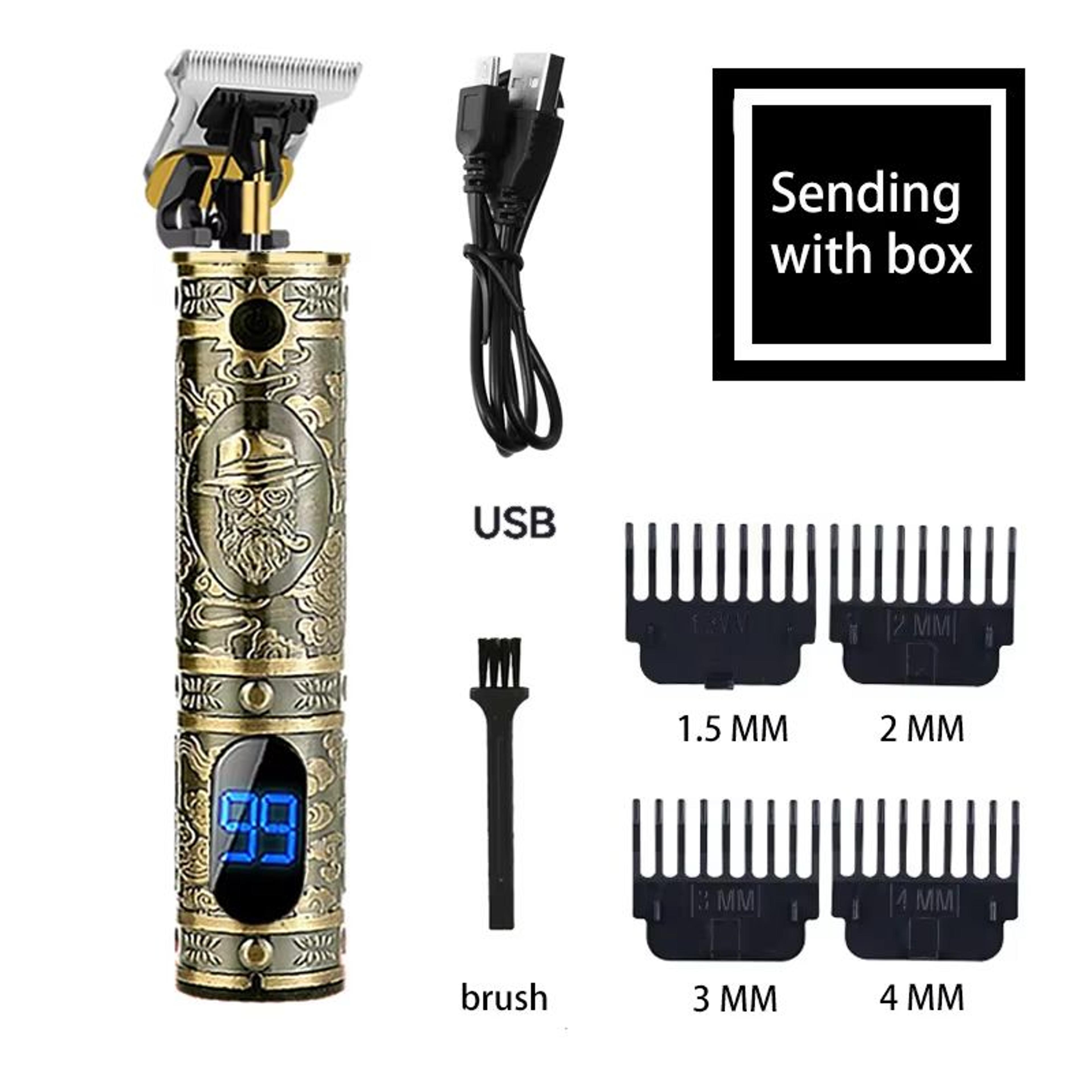 ProEdge Mens Electric Hair Trimmer And Beard Clipper Hair Cutting Machine 18