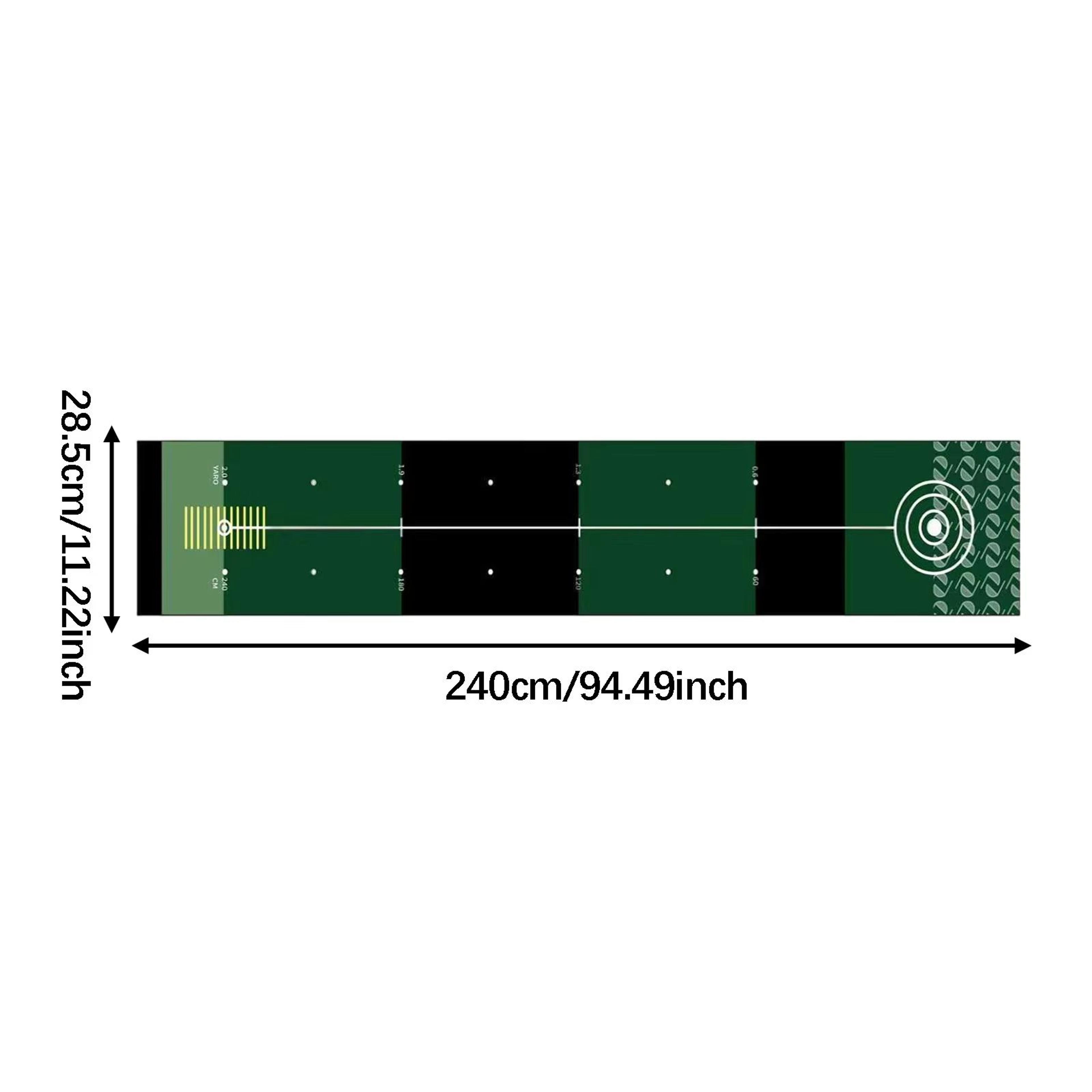 Portable Golf Putting Mat Training Aid For Home And Lawn 14