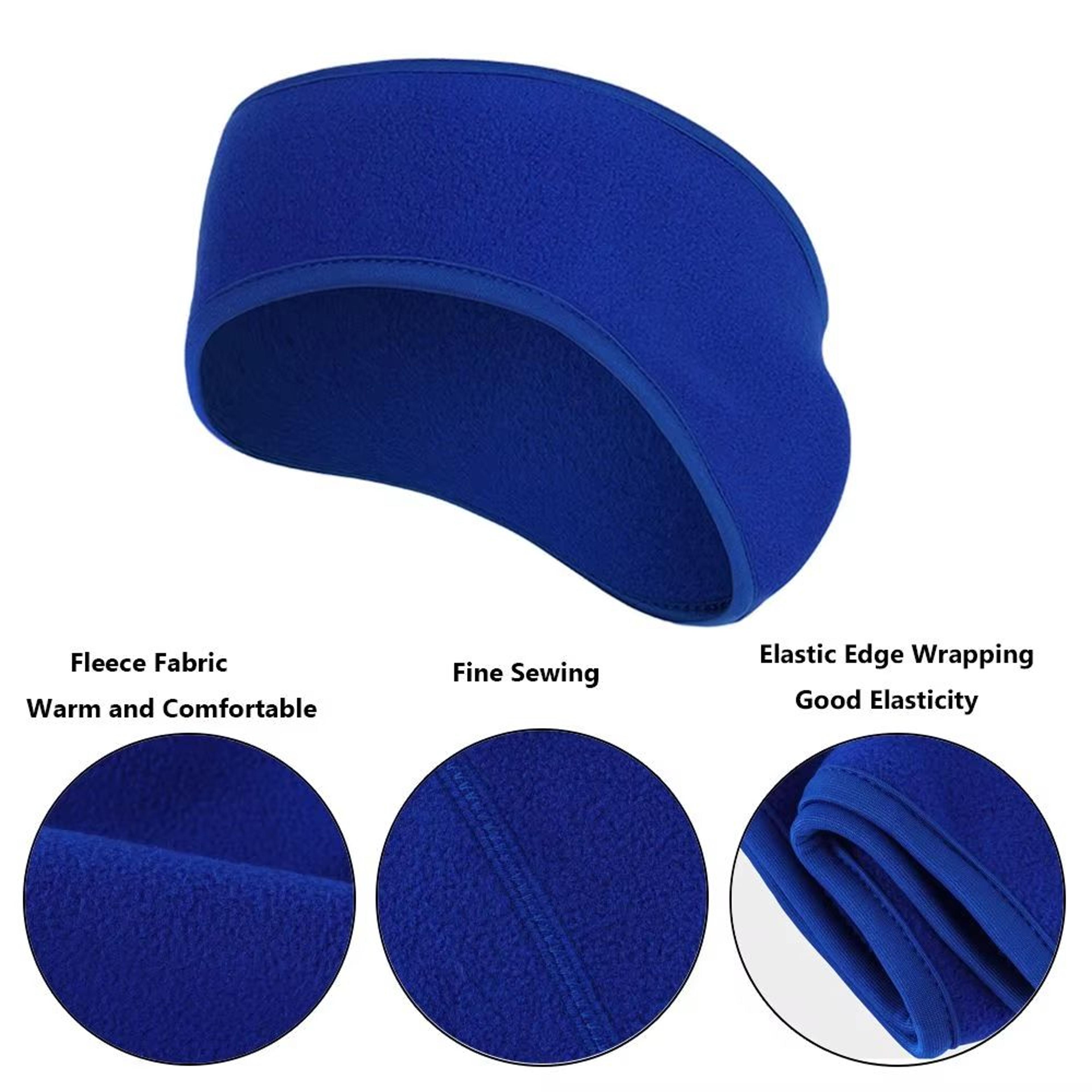 Fleece Winter Ear Warmer Headband For Outdoor Sports 2