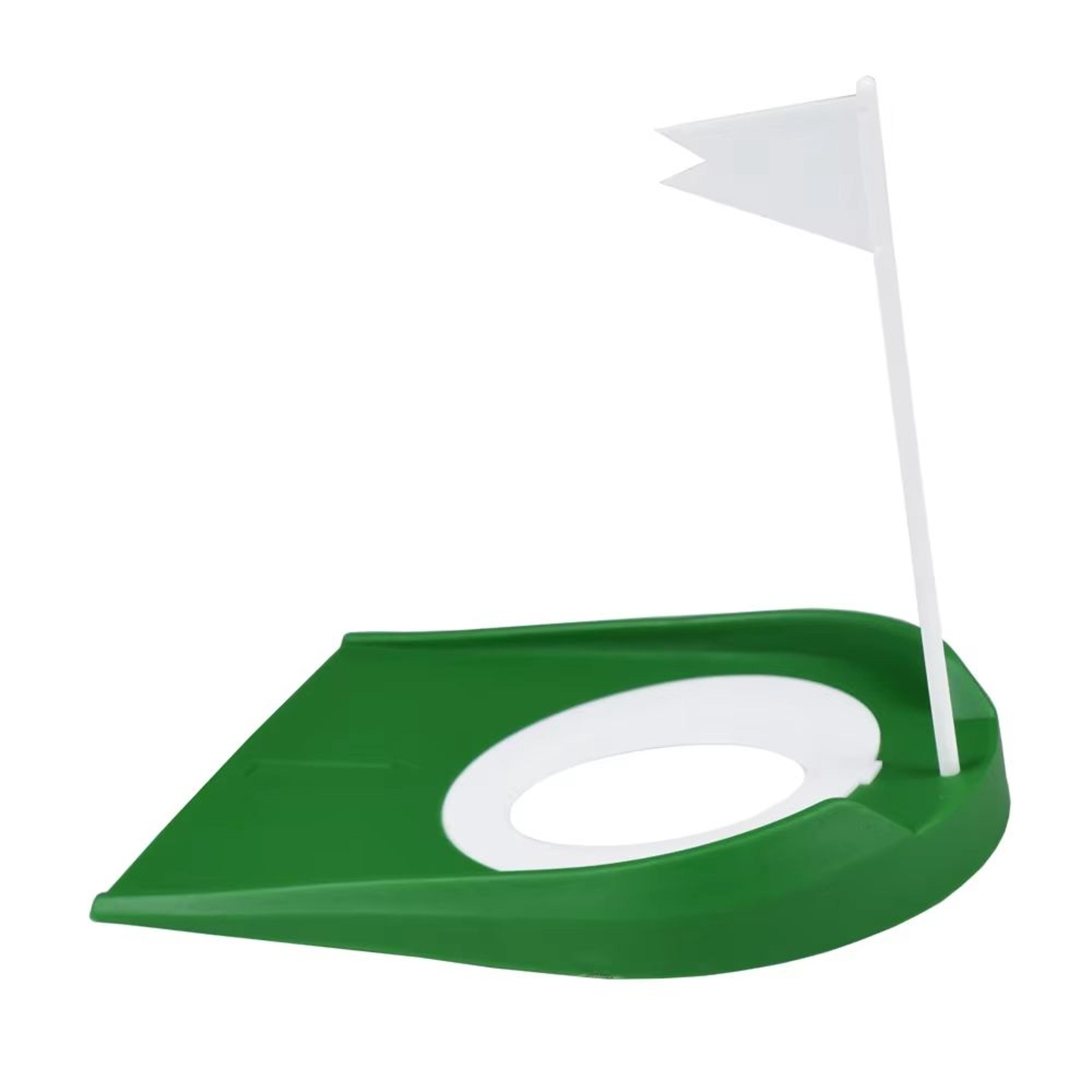 Portable IndoorOutdoor Golf Putting Trainer With Adjustable Hole  Flag 5