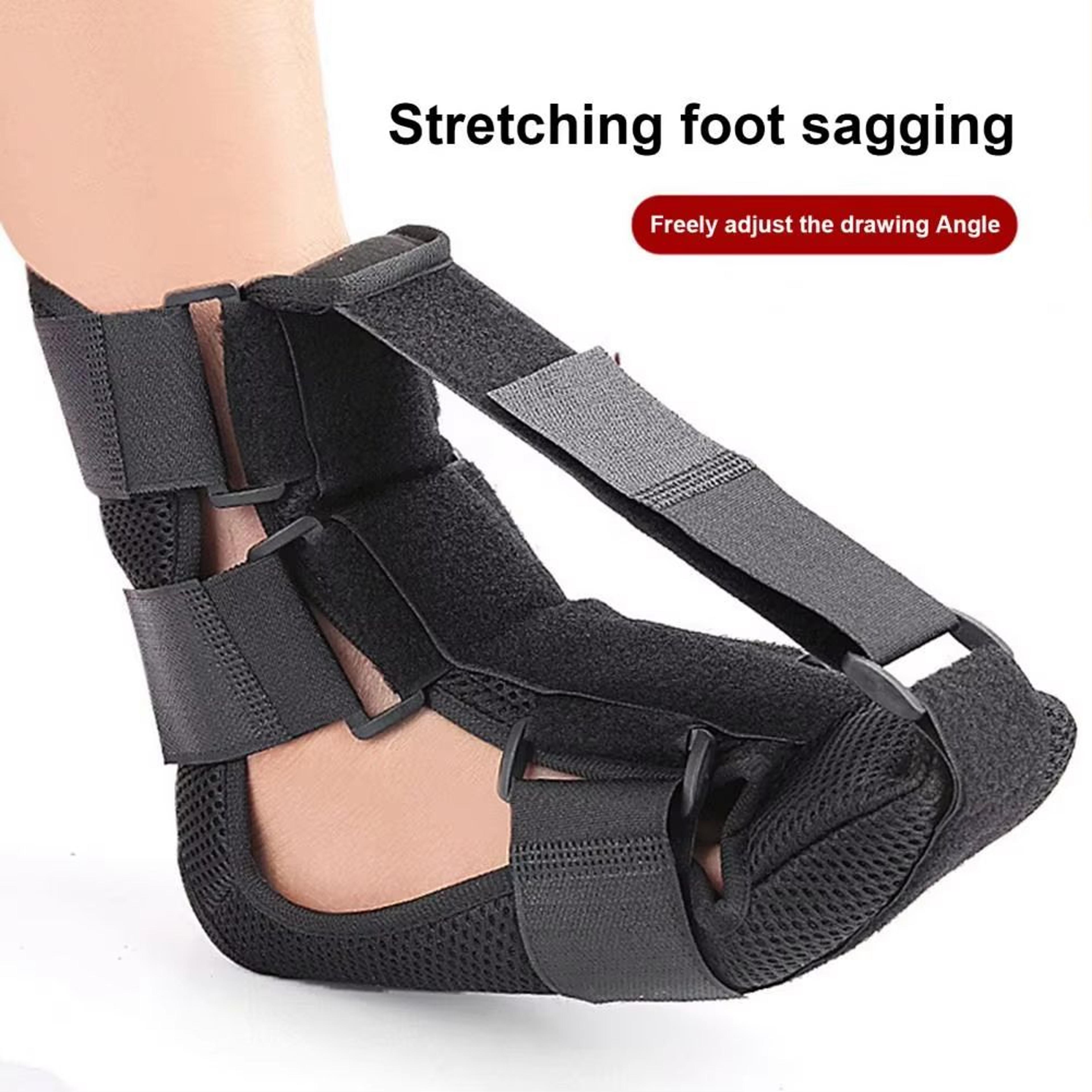 Adjustable TripleBuckle Night Splint For Plantar Fasciitis And Foot Drop 1