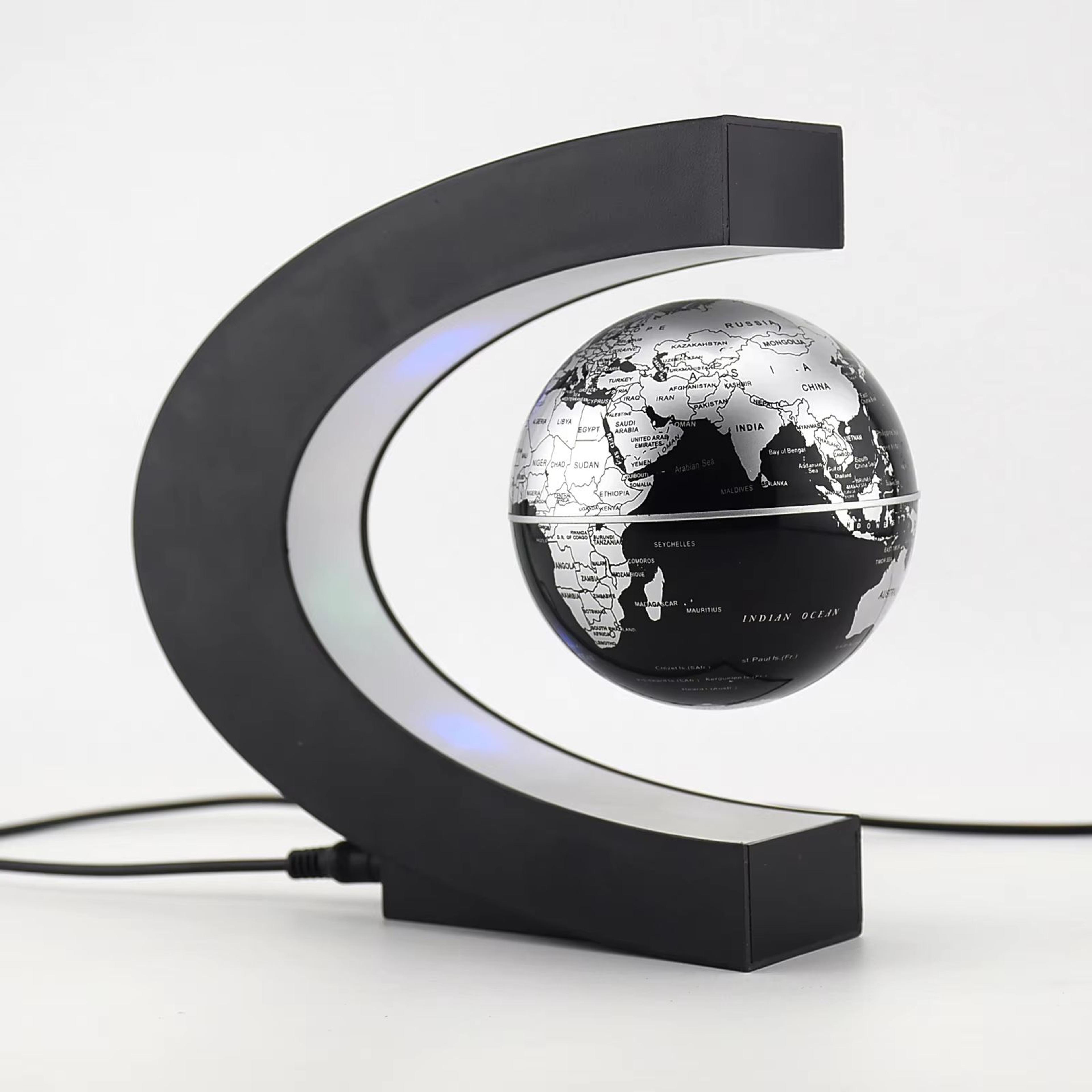 Magnetic Floating Levitation Globe LED World Map Lamp 6