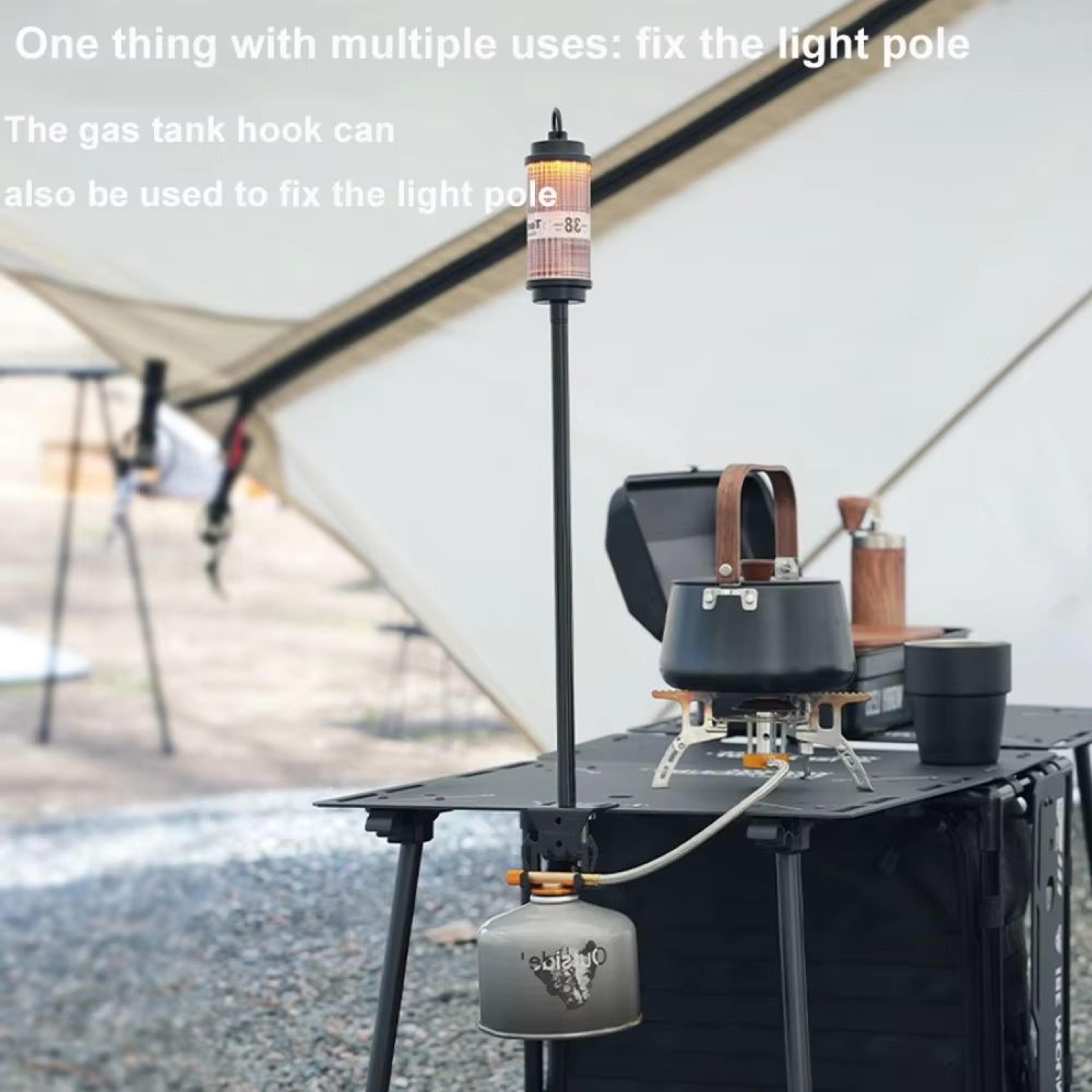 Multipurpose Outdoor Gas Tank Hook With Hanging Plate  Bottle Opener 3