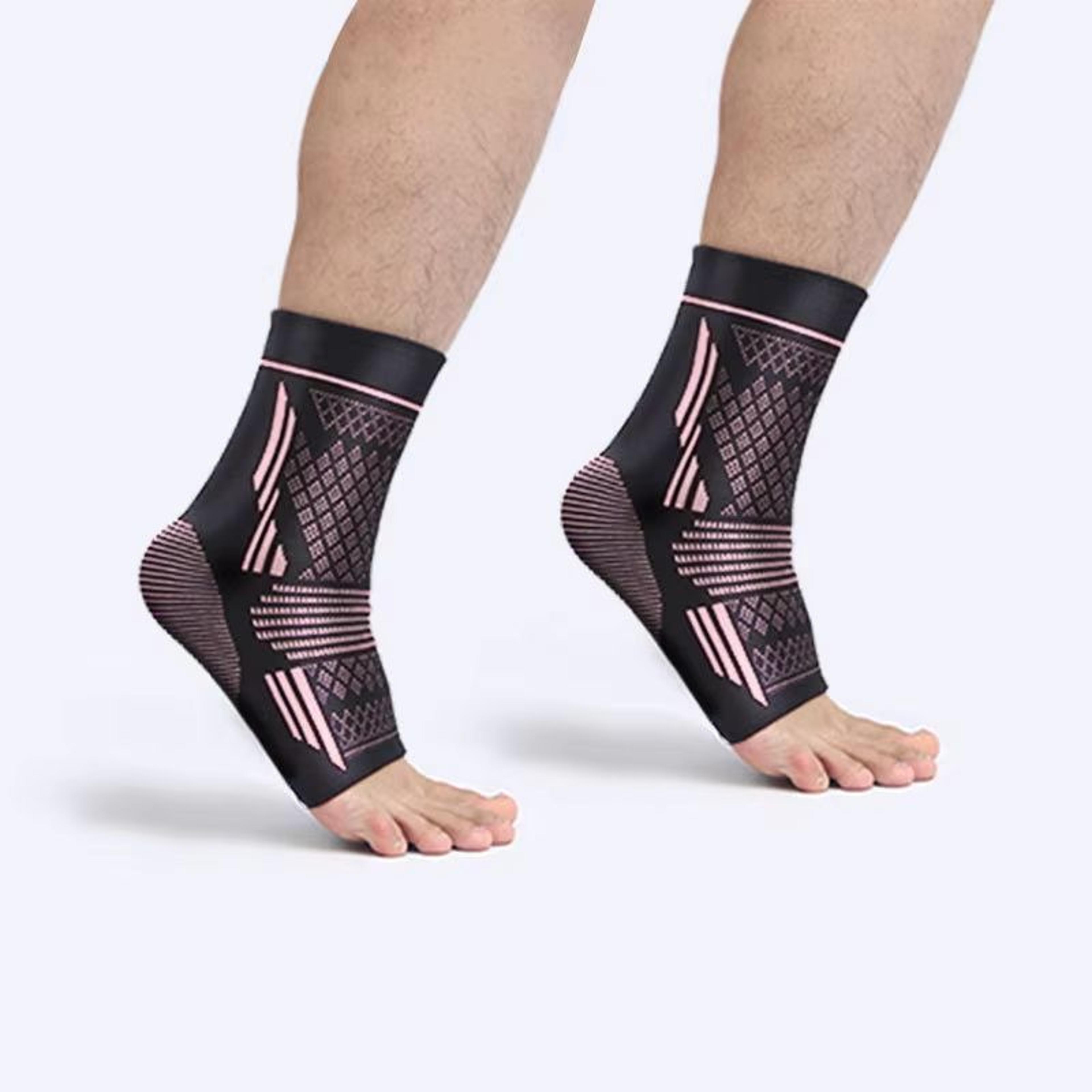 HighElastic Knitted Ankle Protector Sleeve For Sports  AntiSprain Support 9