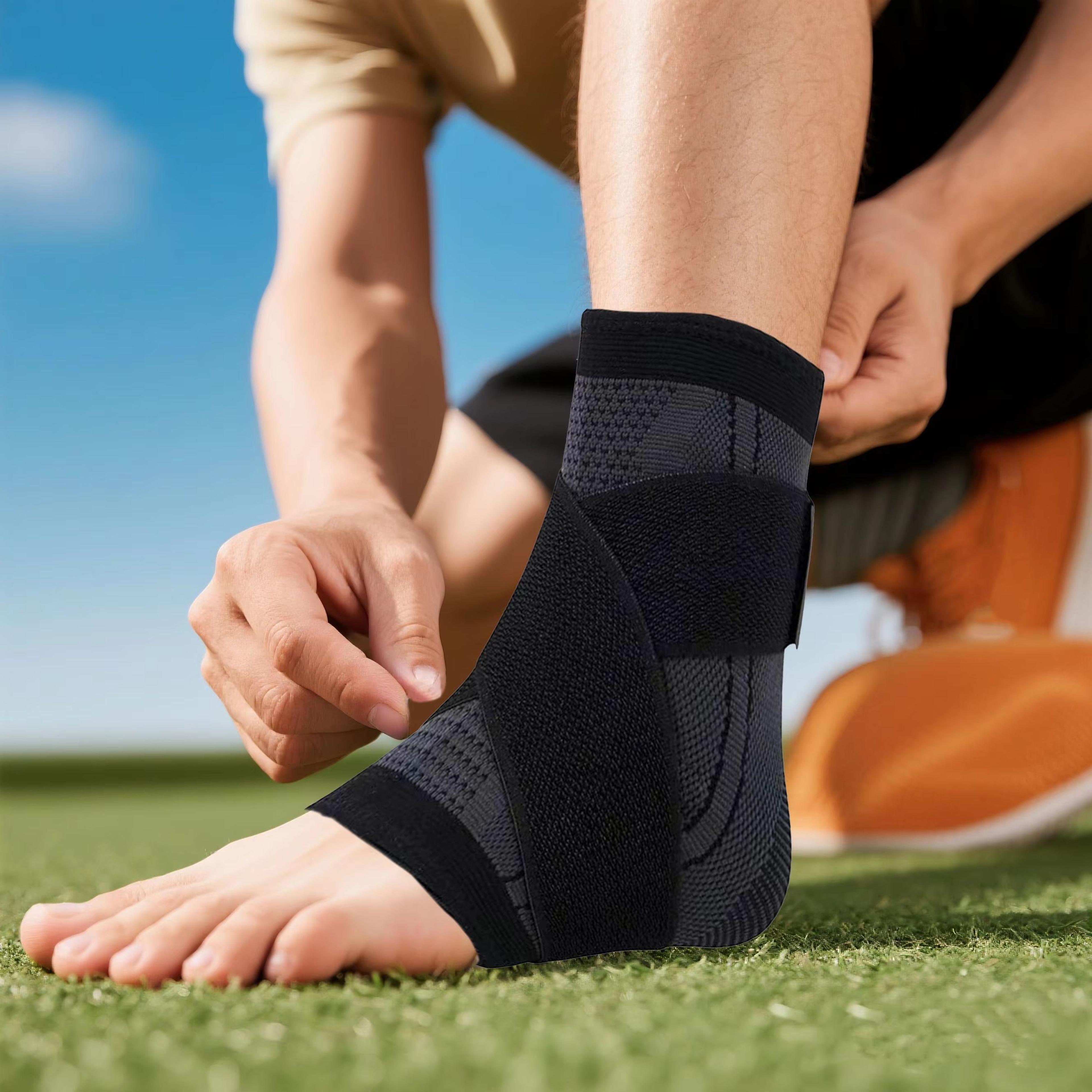 HighElastic Knitted Pressurized Ankle Protector Sleeve For Sports 0