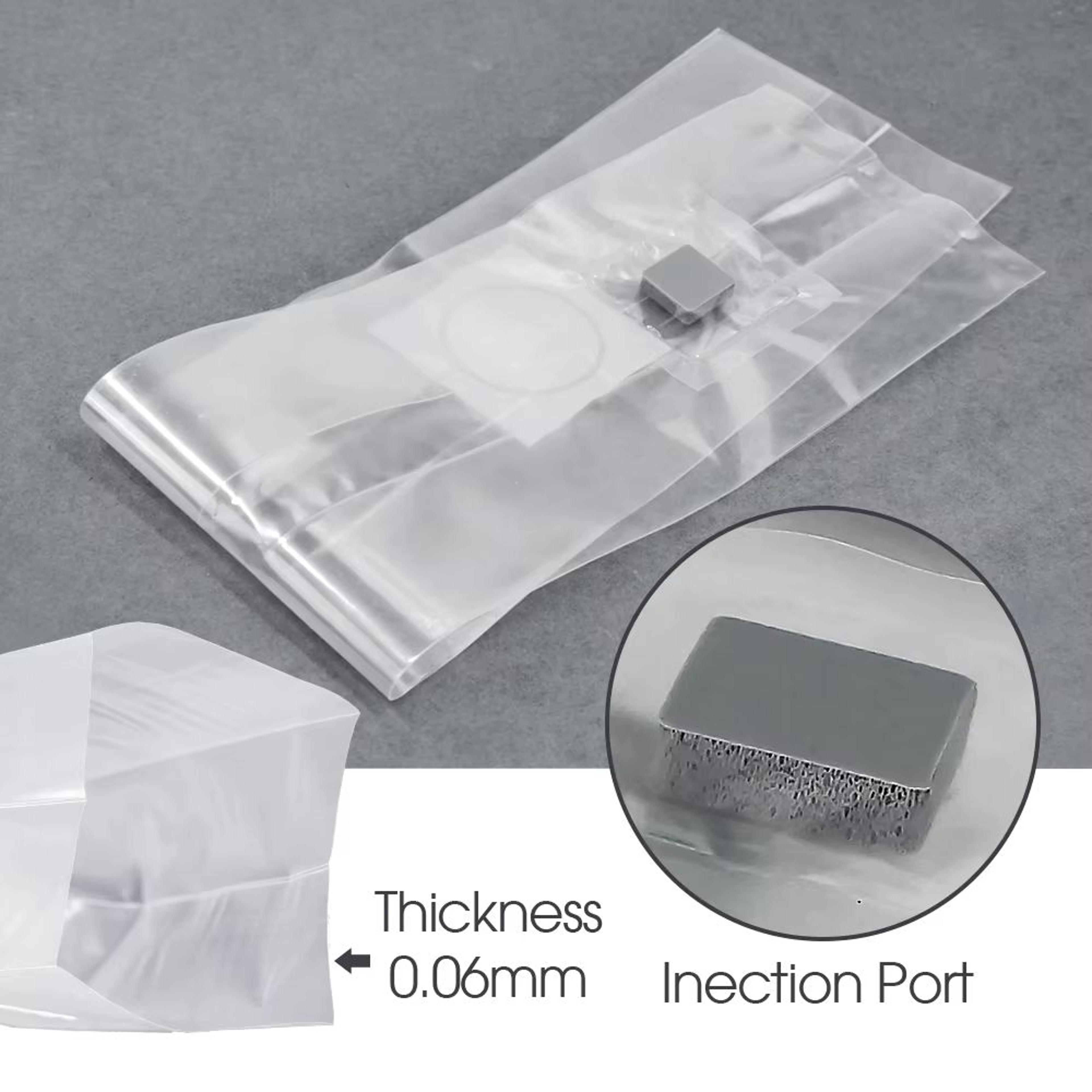 10Piece Sterilized PP Grain Bag With SelfHealing Injection Port  02 M Filter Patch 3