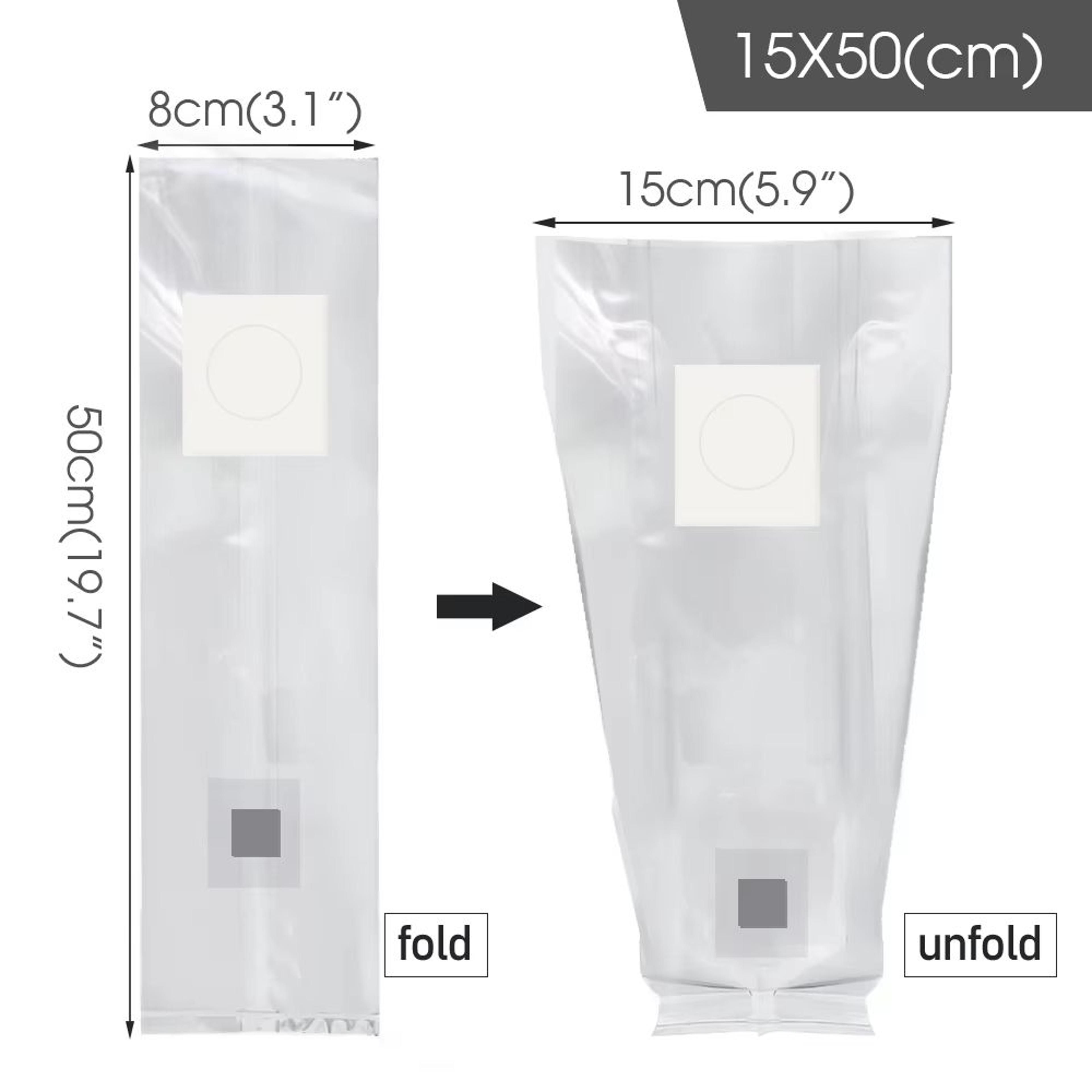 10Piece Sterilized PP Grain Bag With SelfHealing Injection Port  02 M Filter Patch 7