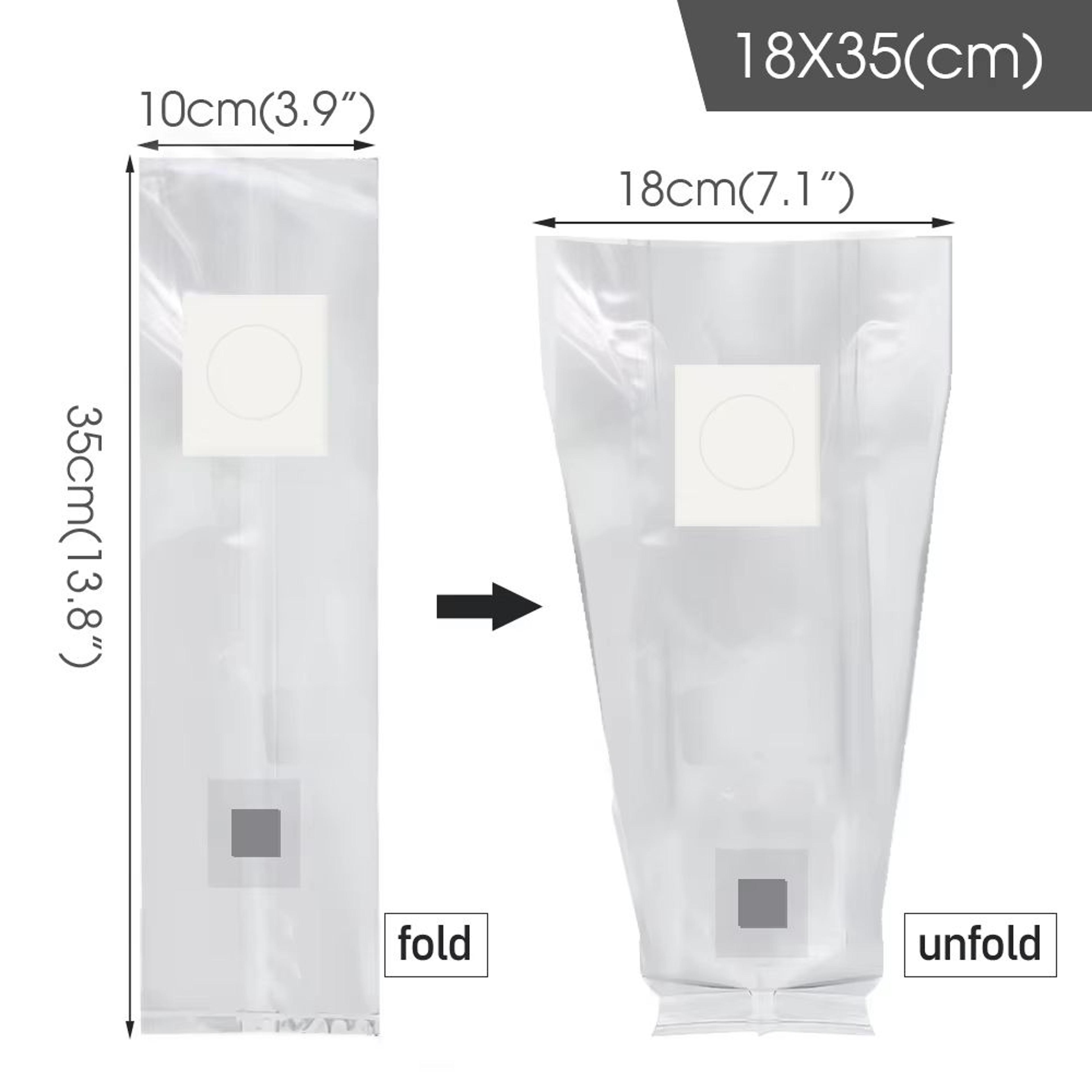 10Piece Sterilized PP Grain Bag With SelfHealing Injection Port  02 M Filter Patch 8