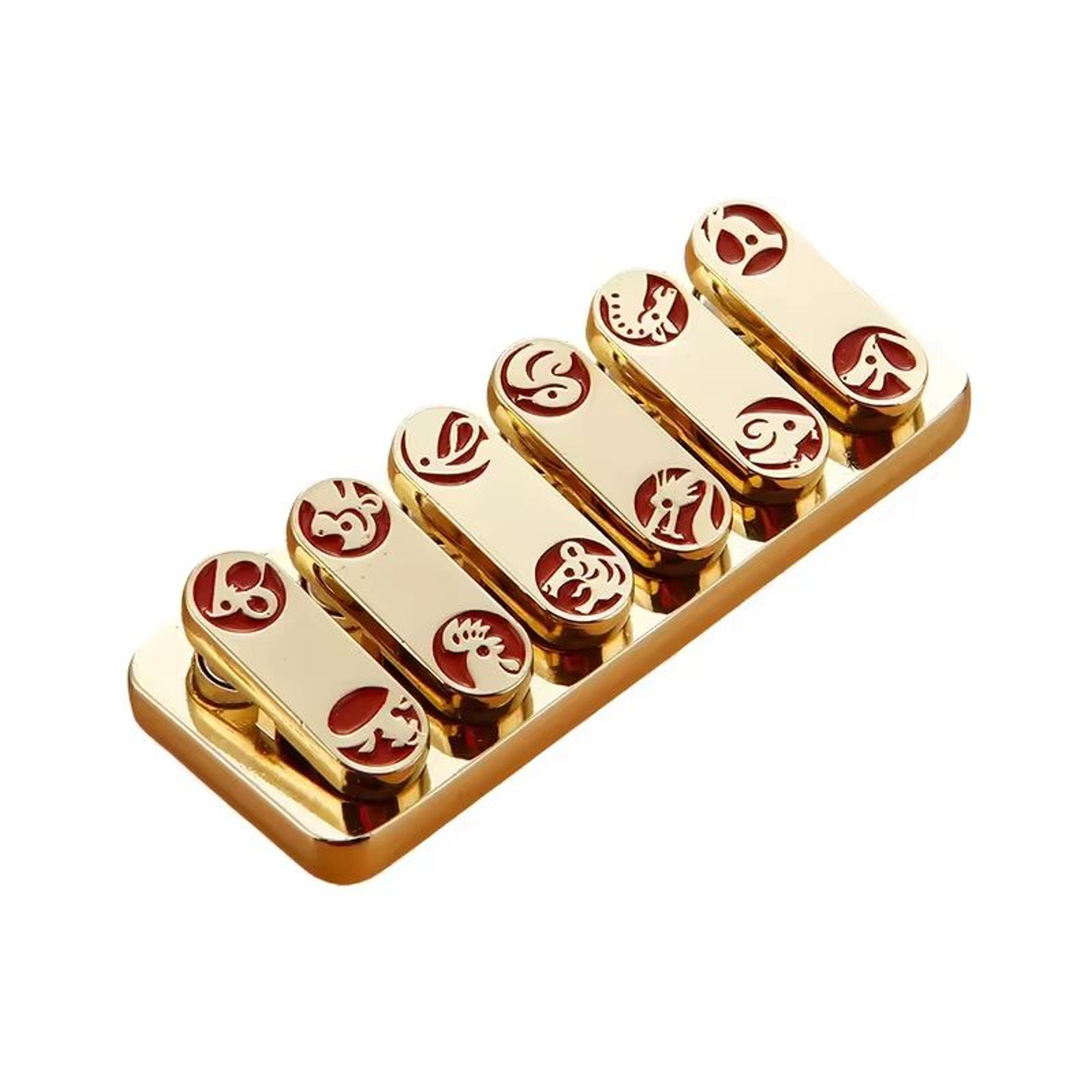 Magnetic Metal Fidget Slider Push Card  Premium EDC Desk Toy 6
