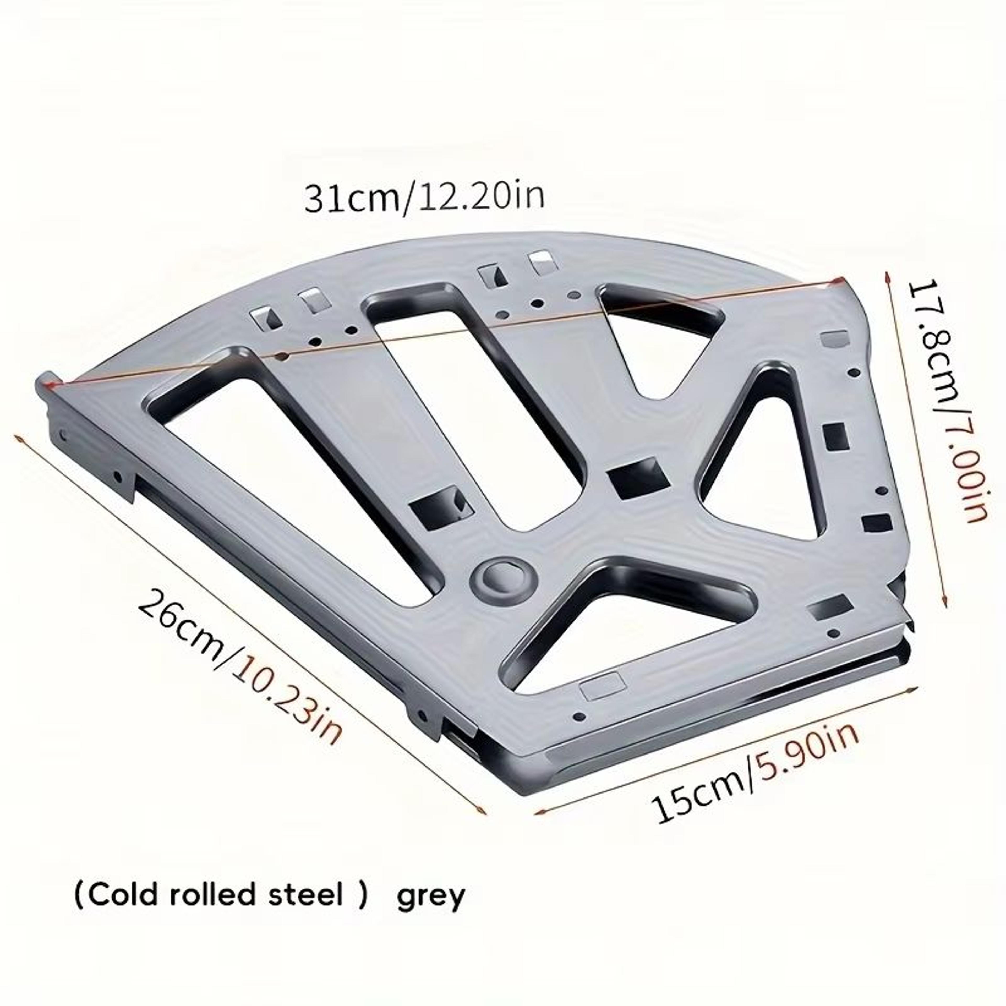 FlipFrame Stainless Steel Hidden Flip Rack Hardware Kit For Shoe Cabinet 2