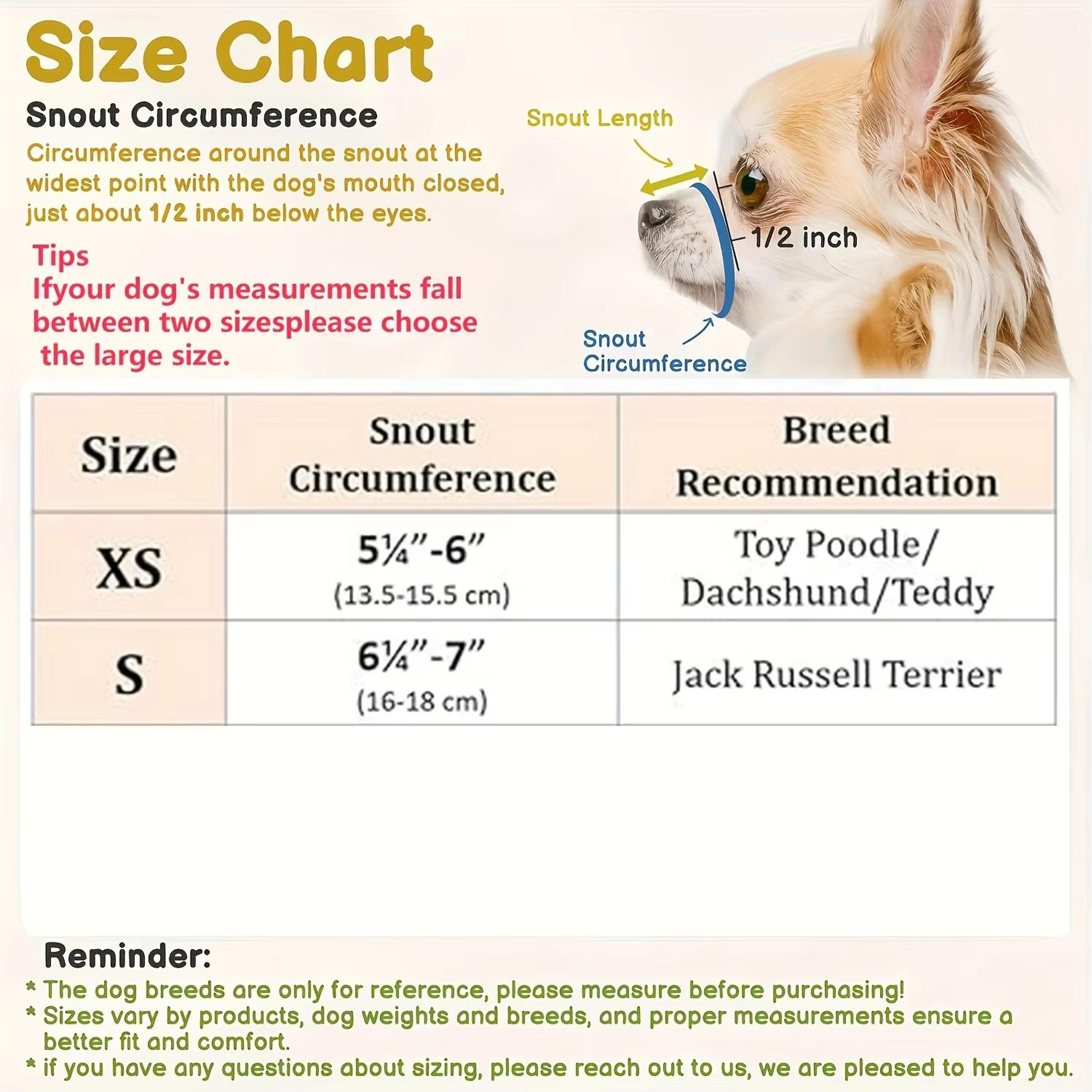 BrachyGuard Soft Mesh Muzzle For ShortSnout  SmallMedium Dogs 5