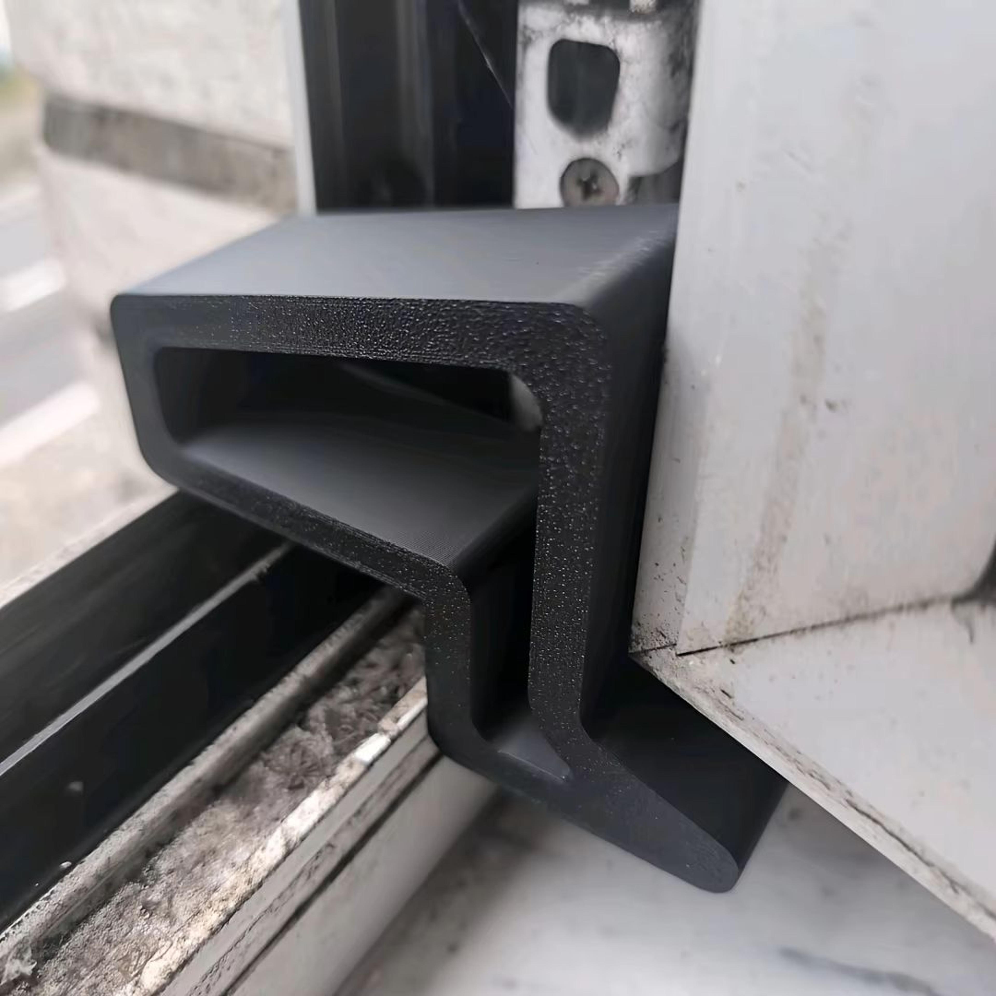 SecureHold HeavyDuty Wedge Door Stopper With NonSlip Base 2