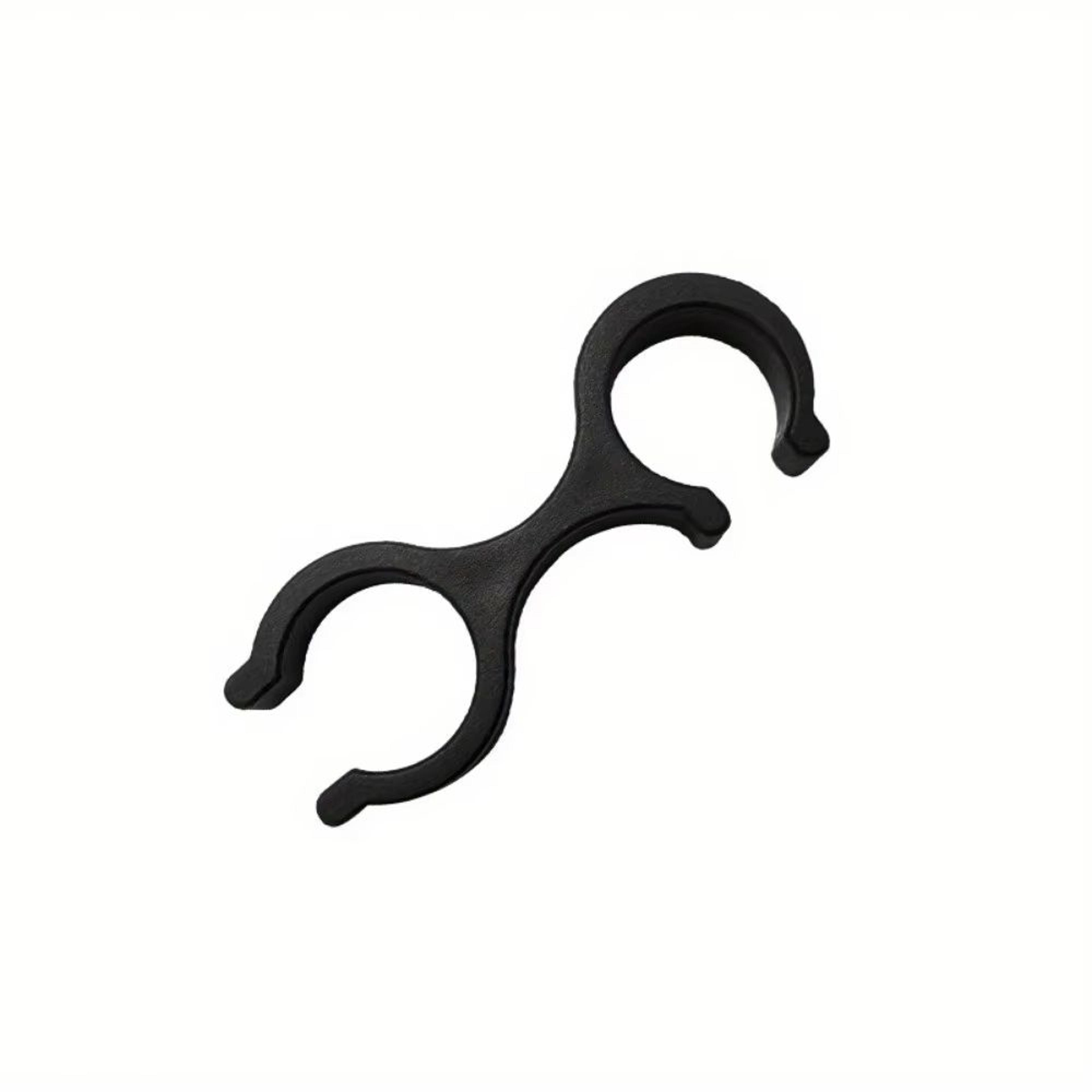 TrailLink 8Shape Double Hiking Pole Connectors Clip ABS  Outdoor Walking Stick Mount Accessory 6