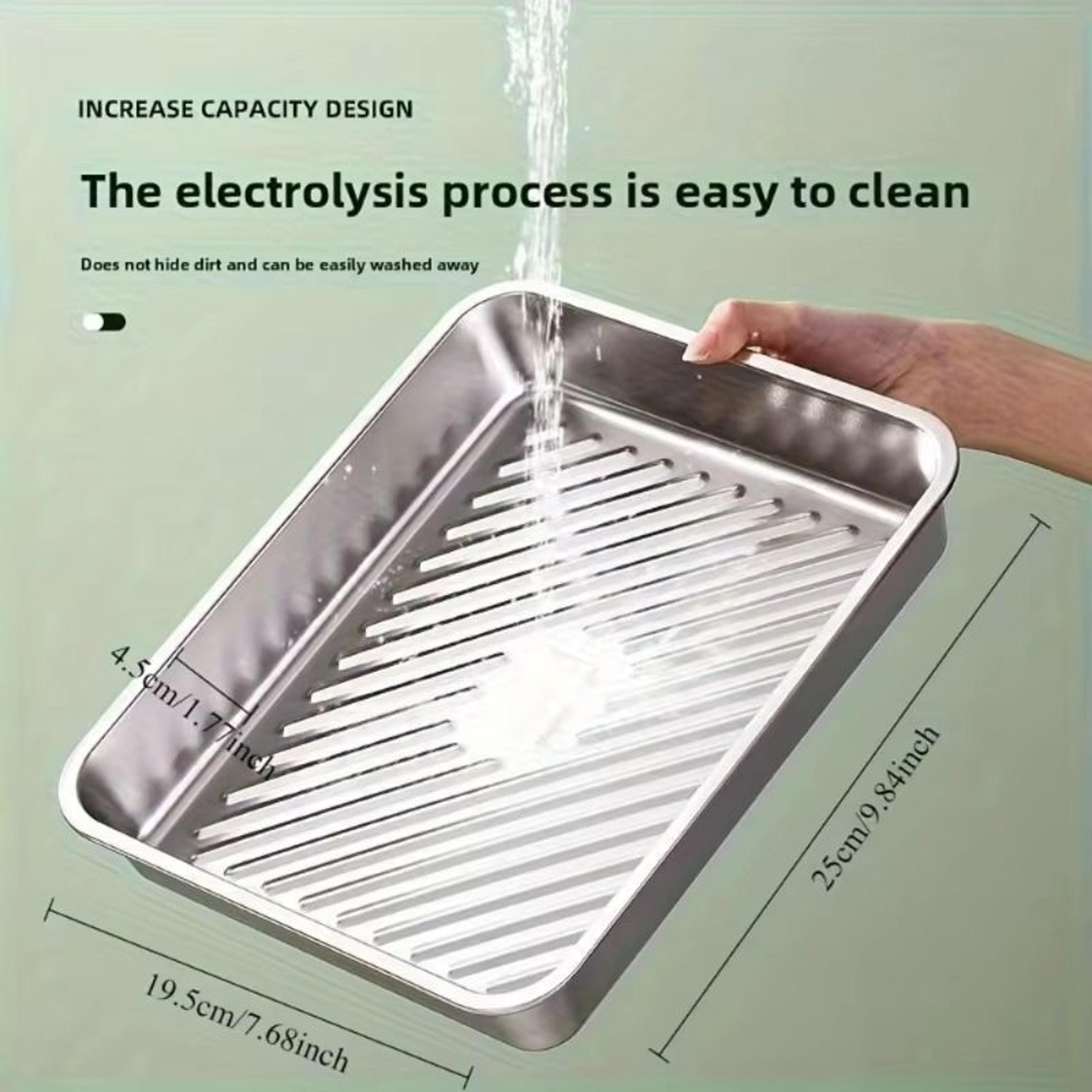 ProChef Stainless TriTray Set With Lids  NonStick Roasting  Baking System 1