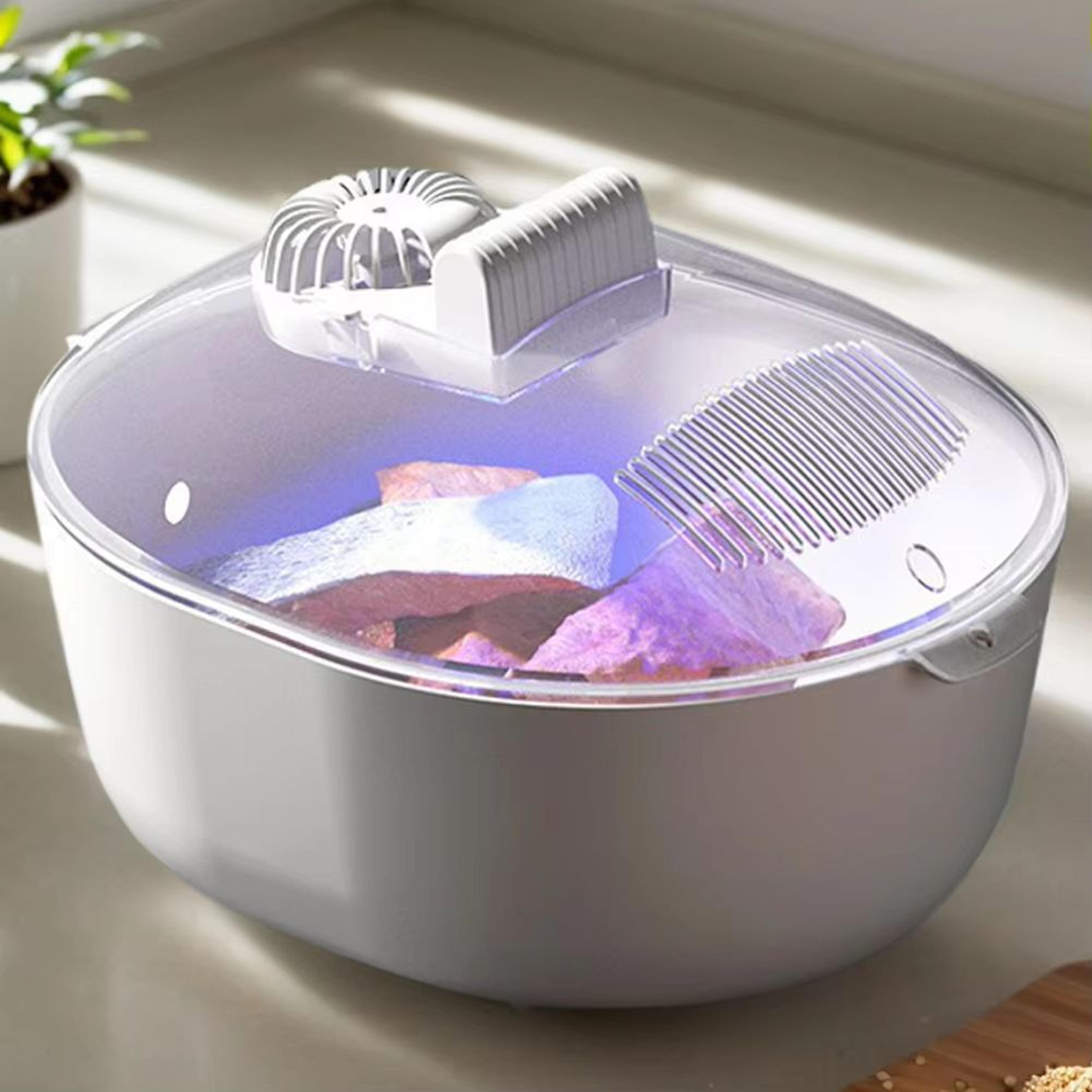 4in1 Smart QuickThaw Defrosting Tray  Circulating Meat Thaw Plate 0