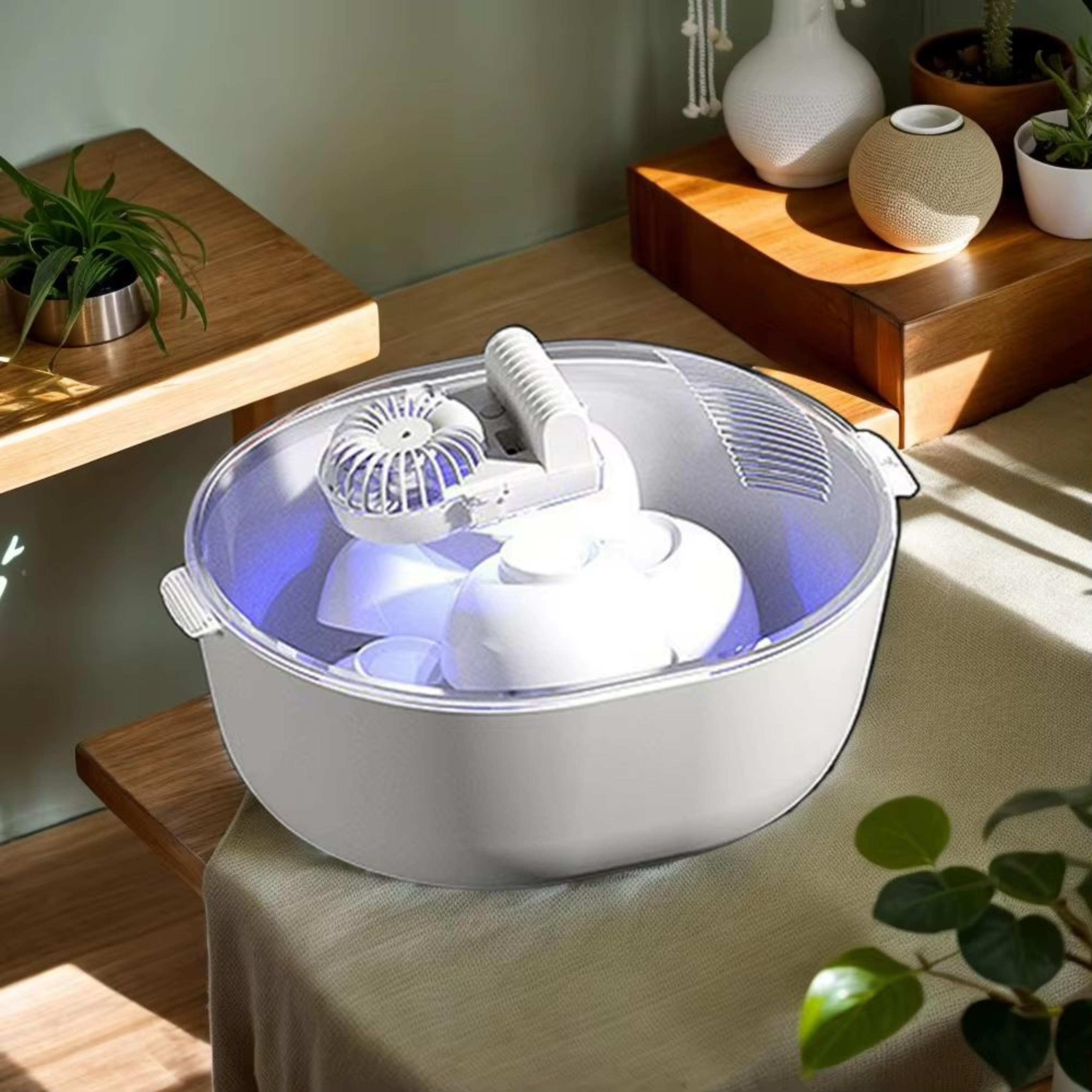 4in1 Smart QuickThaw Defrosting Tray  Circulating Meat Thaw Plate 1