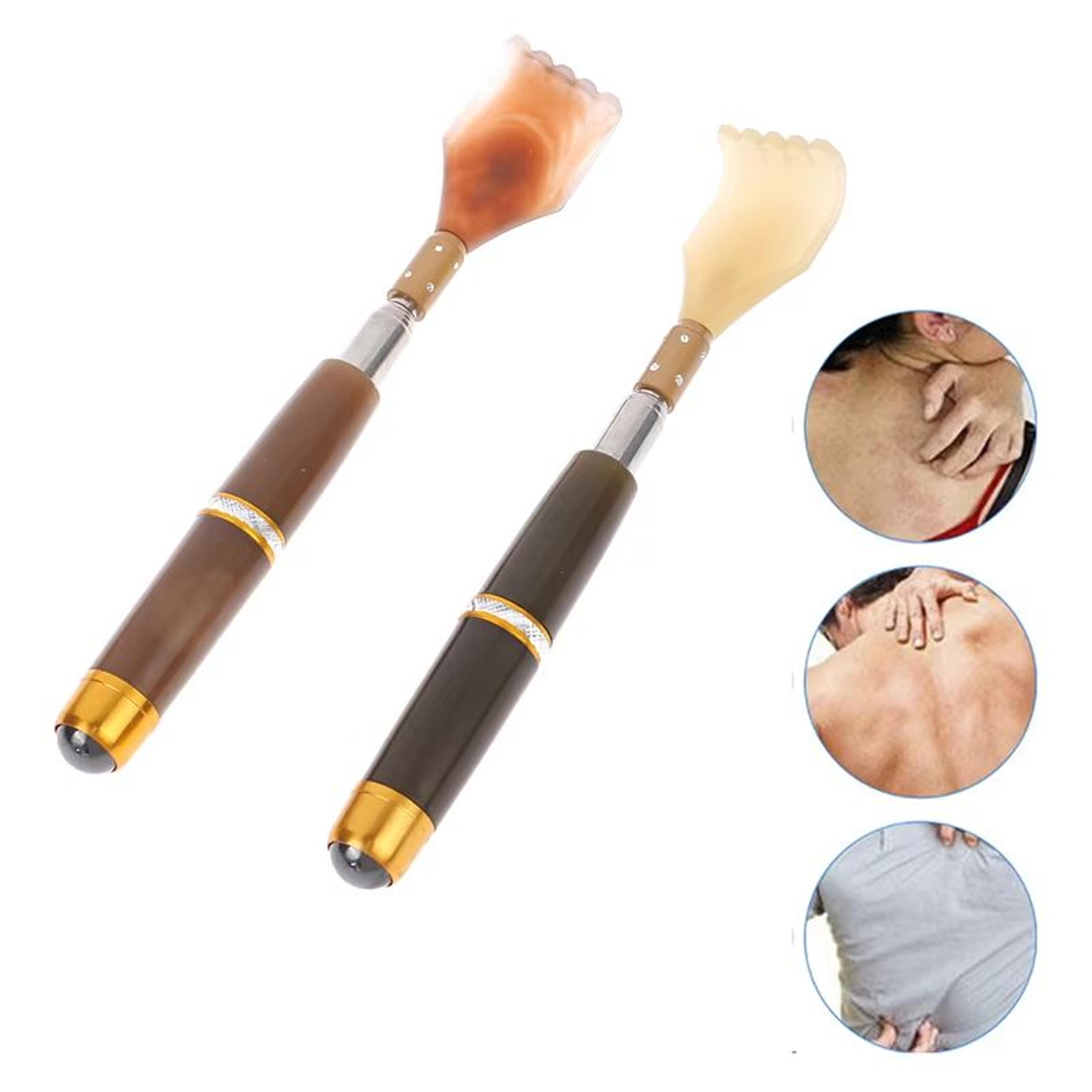 Extendable Magnetic Ball Telescopic Back Scratcher With Stainless Steel Handle 4