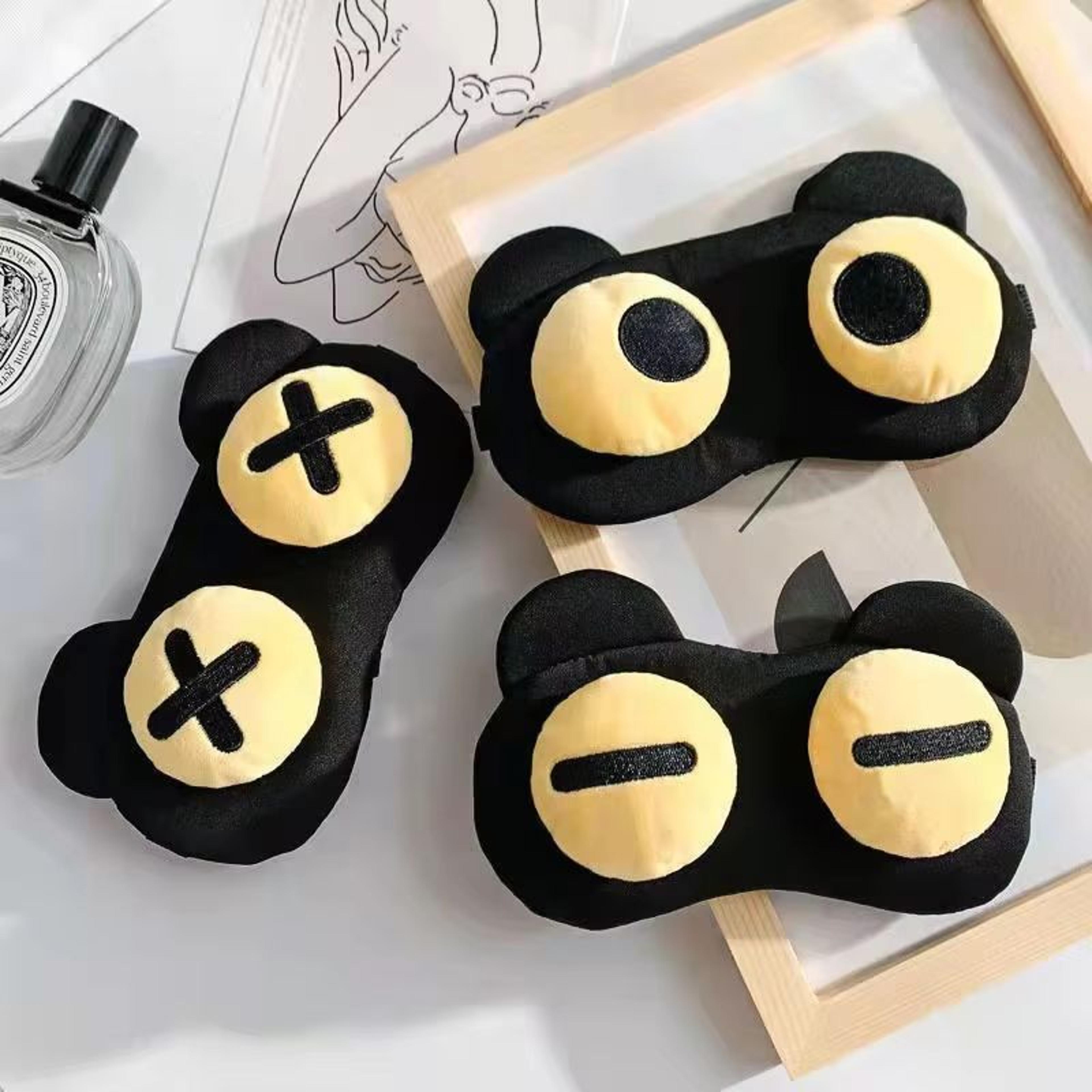 Cartoon Sleep Eye Mask  Cute Funny Anime Kids Eye Cover  Travel Blindfold 1