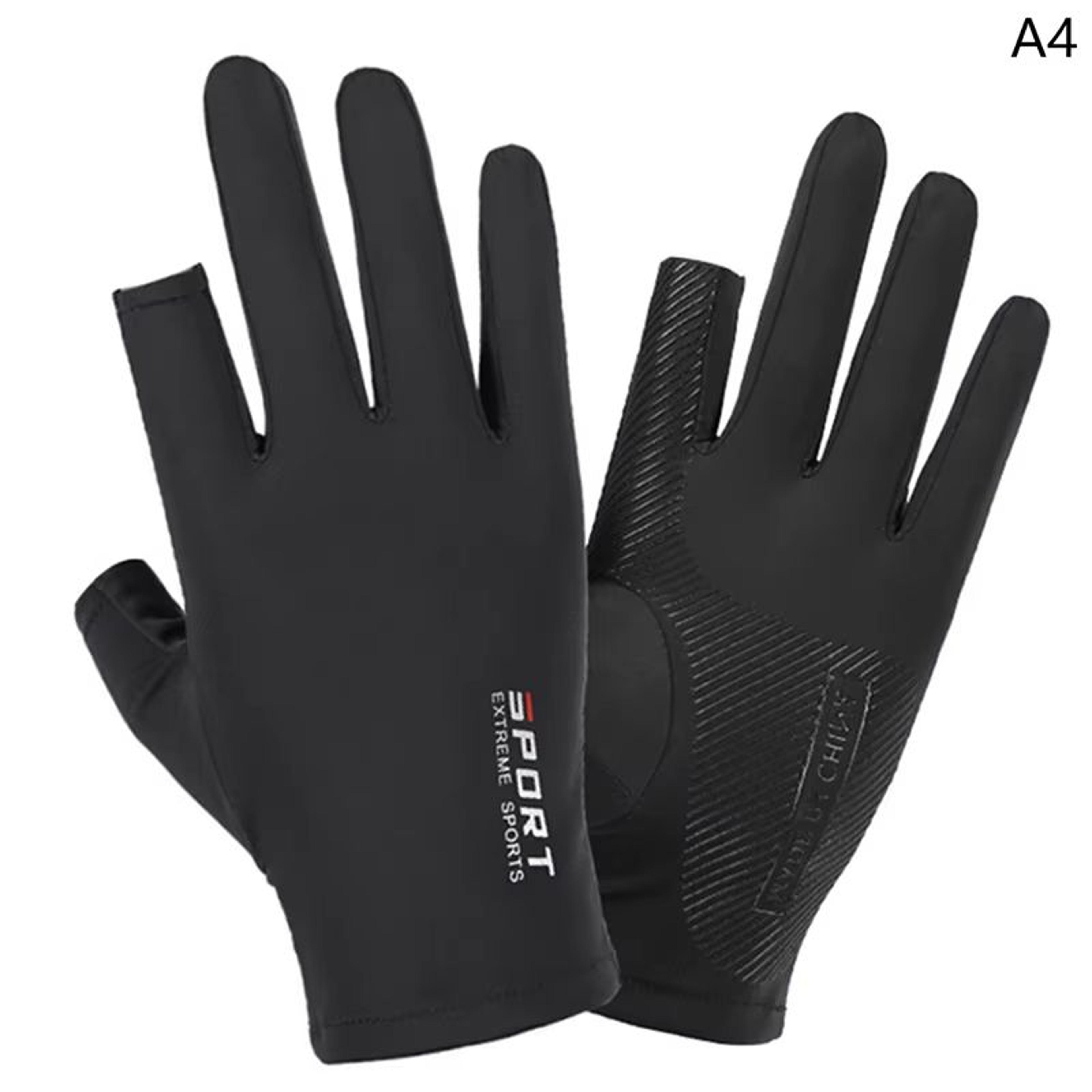 Outdoor UV Protection Touch Screen Sports Gloves  Thin Breathable Fishing  Motorcycle Riding Pair 9
