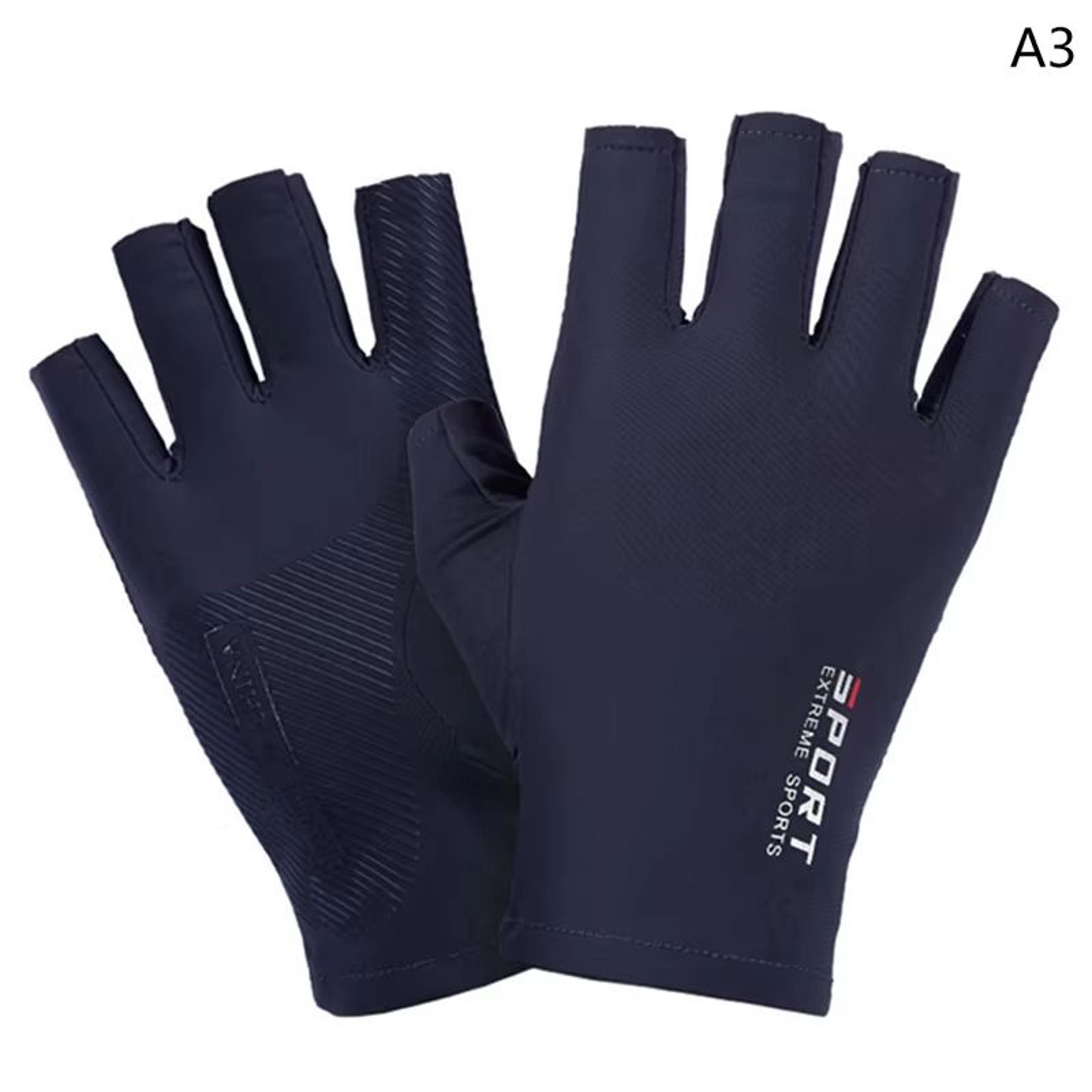 Outdoor UV Protection Touch Screen Sports Gloves  Thin Breathable Fishing  Motorcycle Riding Pair 7